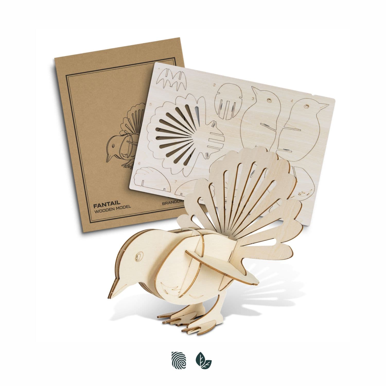 BRANDCRAFT Fantail Wooden Model — view 3 of 4