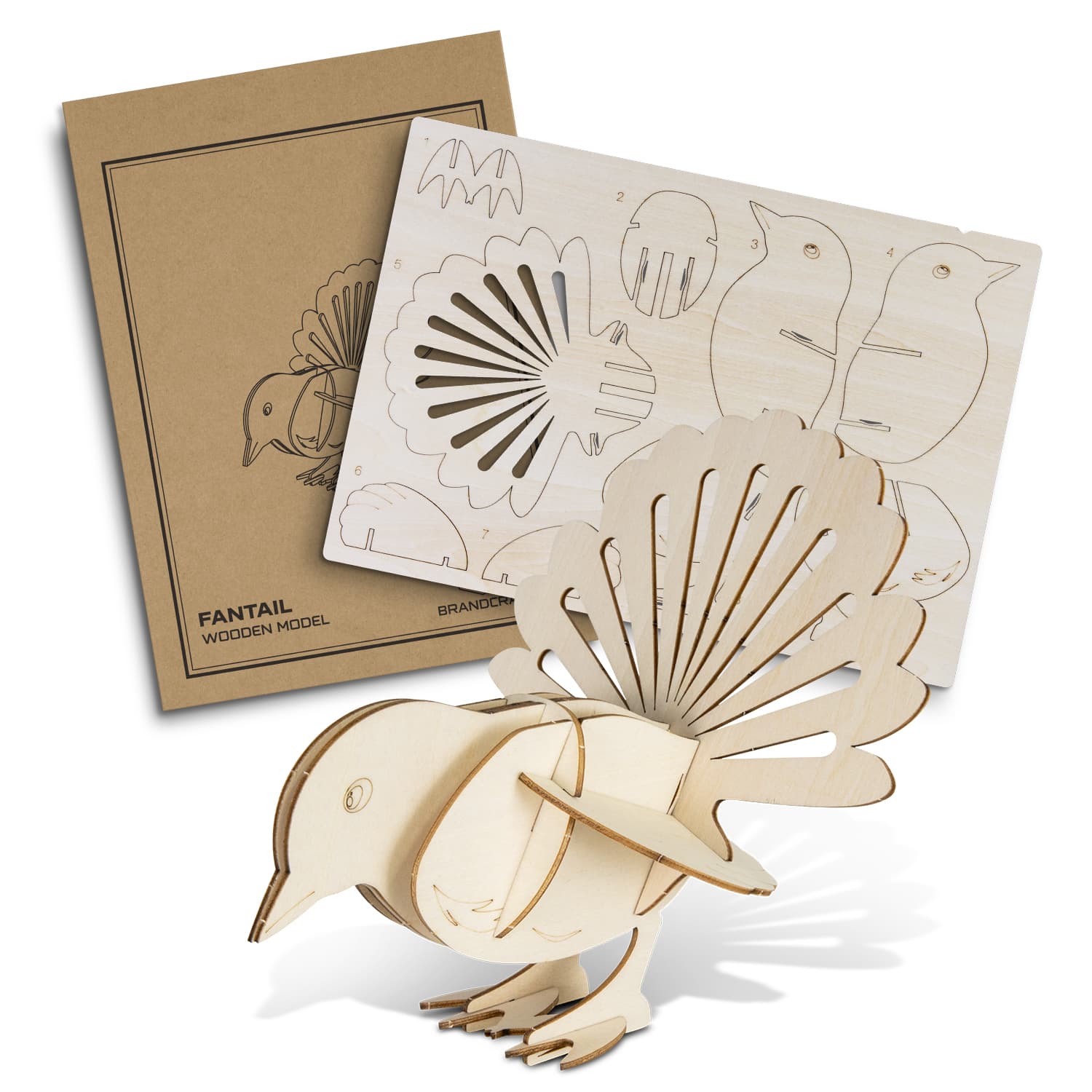 BRANDCRAFT Fantail Wooden Model — view 2 of 4