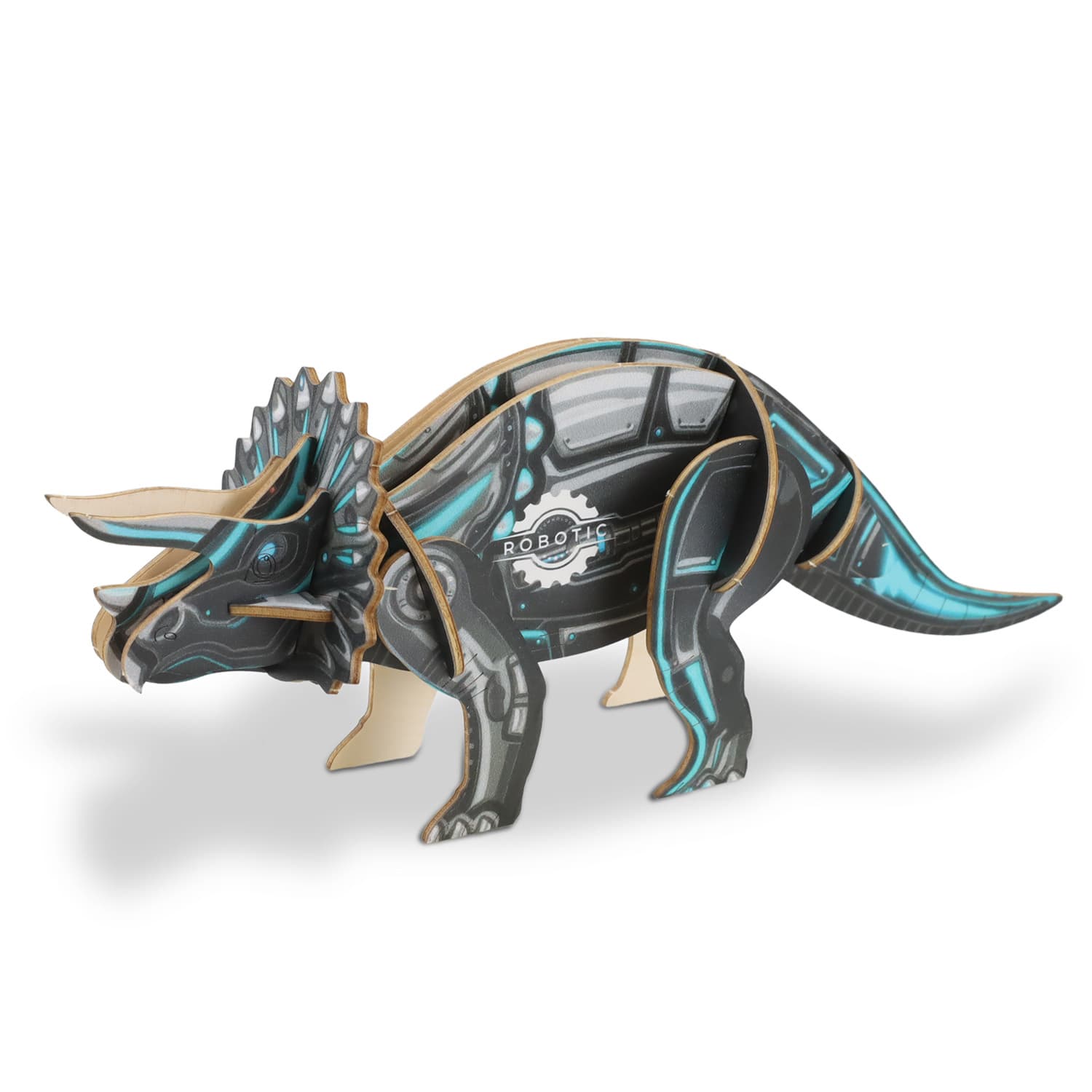 BRANDCRAFT Triceratops Wooden Model — view 3 of 4