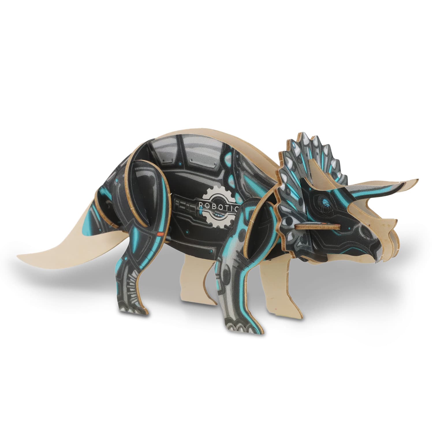 BRANDCRAFT Triceratops Wooden Model — view 4 of 4