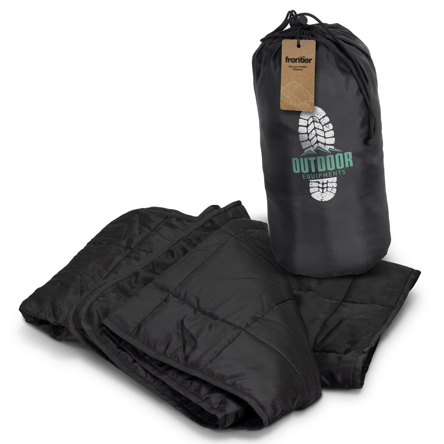 Frontier Harrow Puffer Blanket — view 2 of 4
