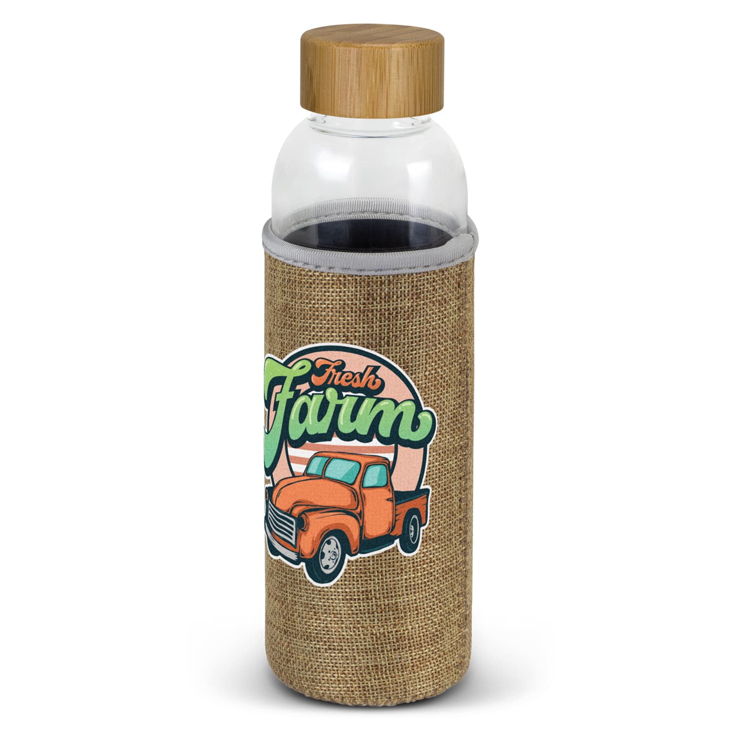 Eden Glass Bottle - Natural Sleeve — view 2 of 4