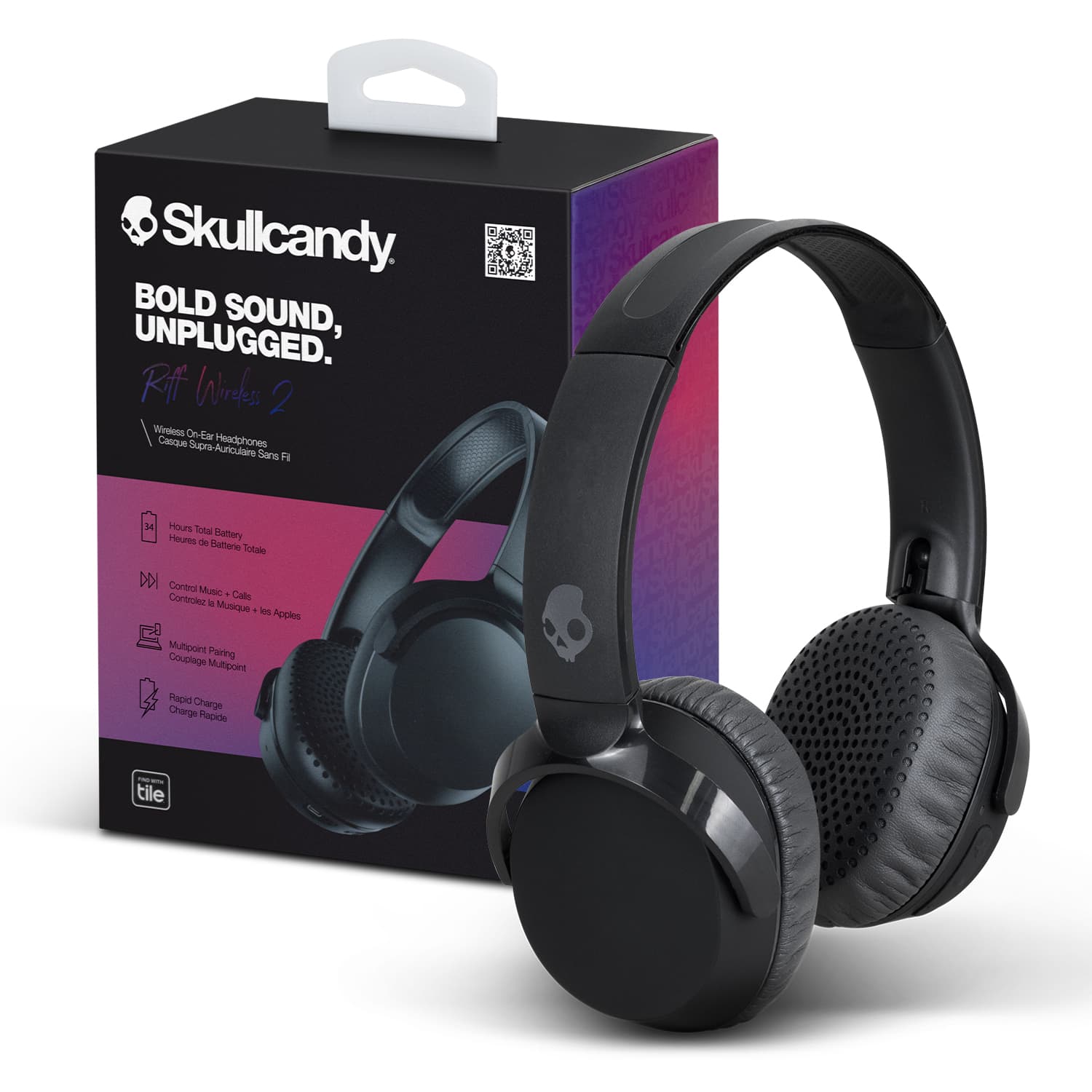 Skullcandy Riff 2 Wireless Headphones — view 2 of 4