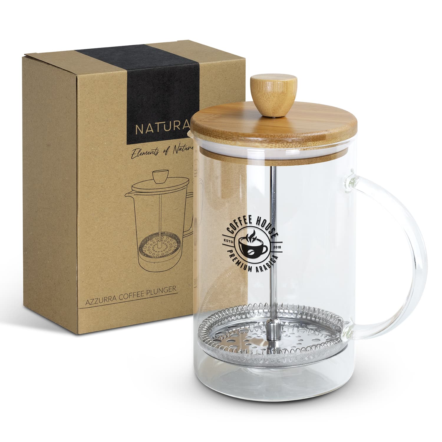 NATURA Azzurra Coffee Plunger — view 2 of 4