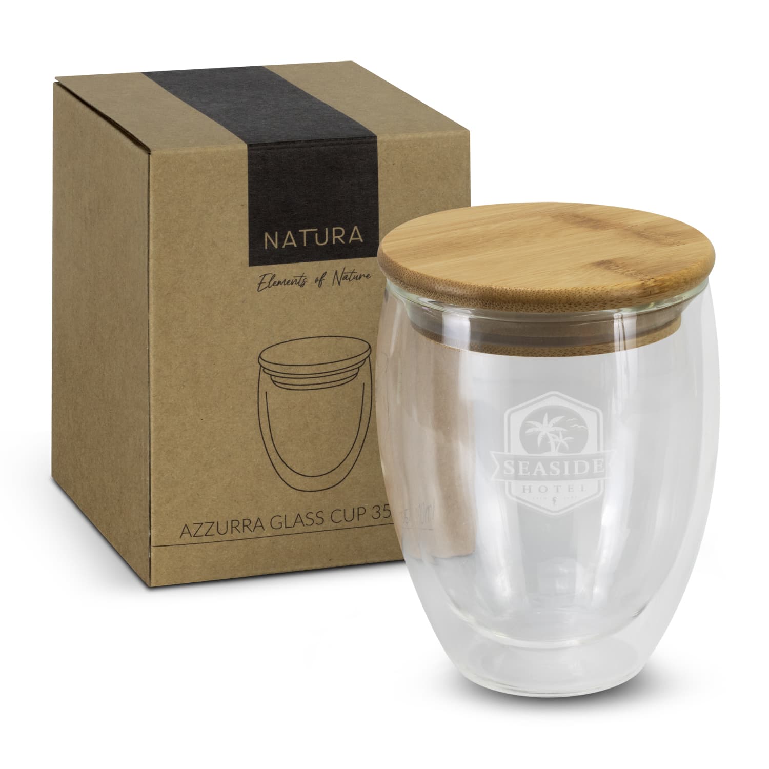 NATURA Azzurra Glass Cup - 350ml — view 2 of 4