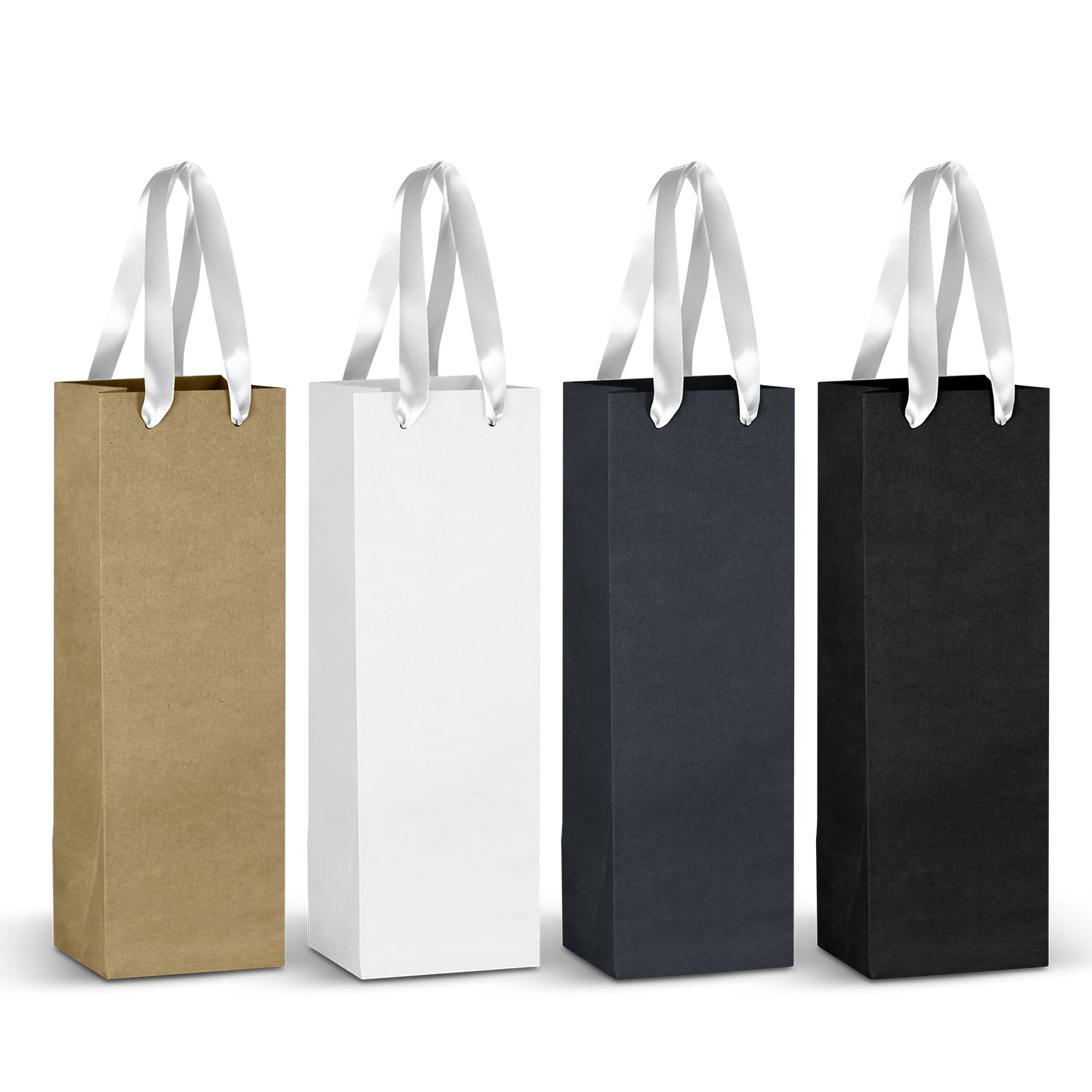 Champagne Ribbon Handle Paper Bag — view 3 of 4
