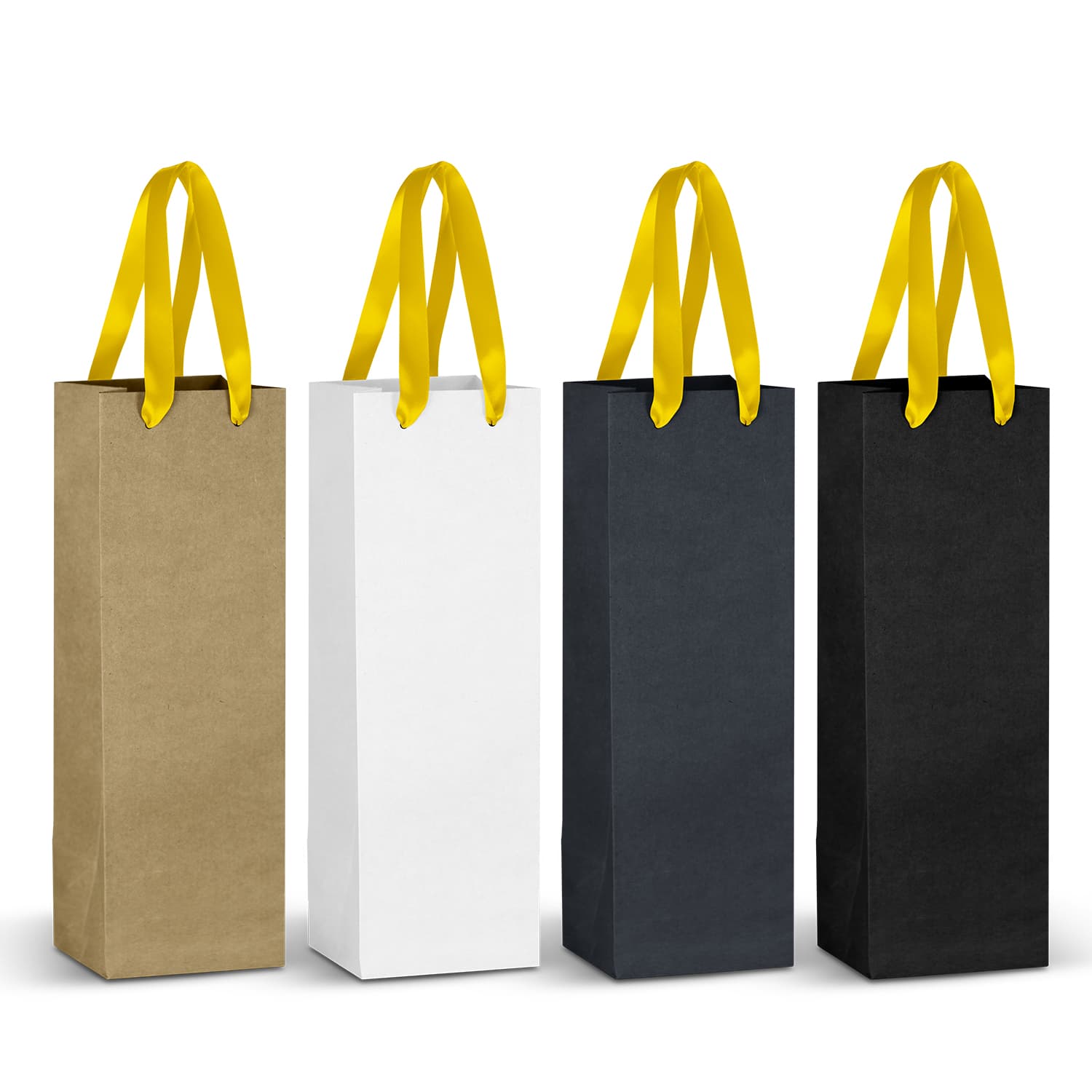 Champagne Ribbon Handle Paper Bag — view 4 of 4