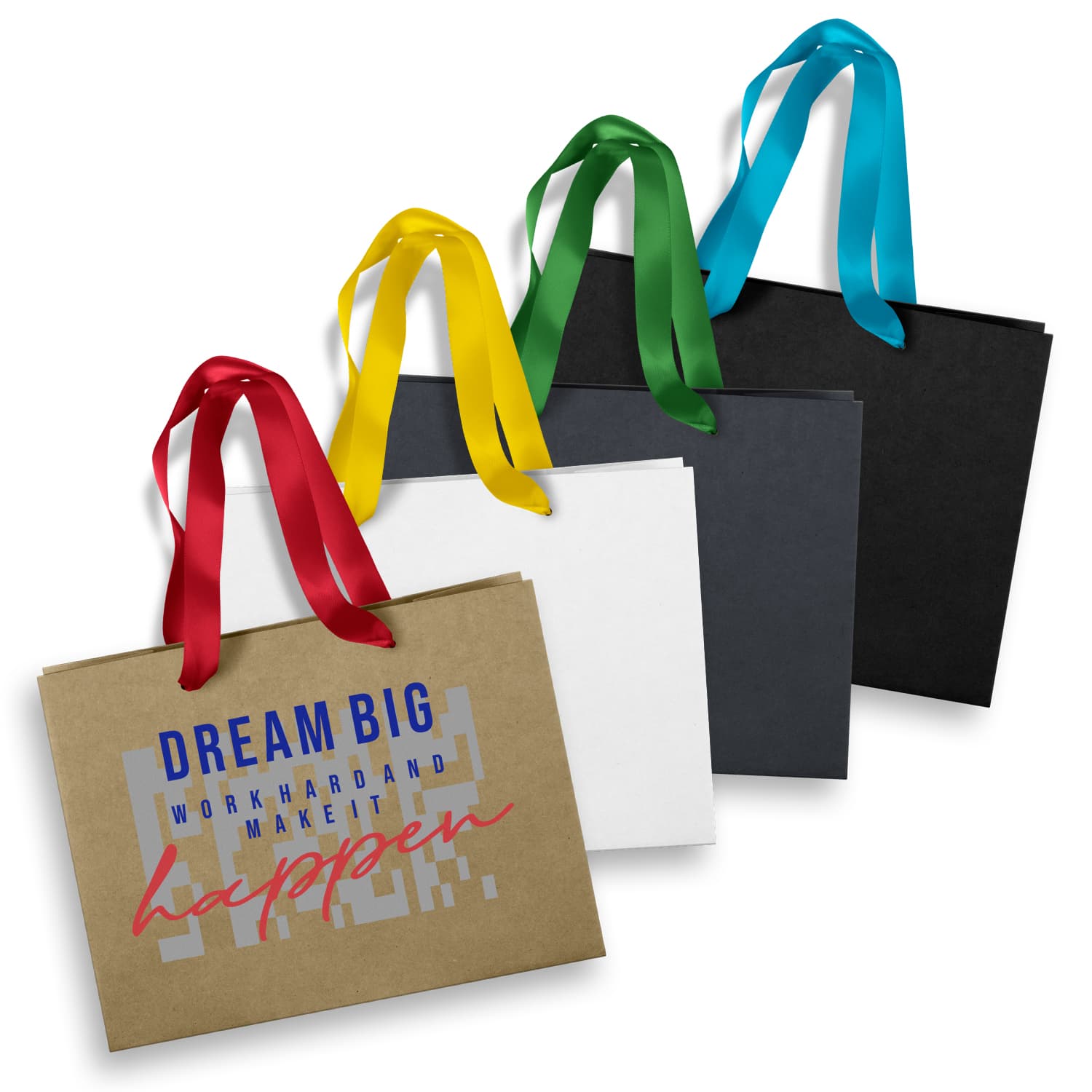 Medium Ribbon Handle Paper Bag — view 2 of 4