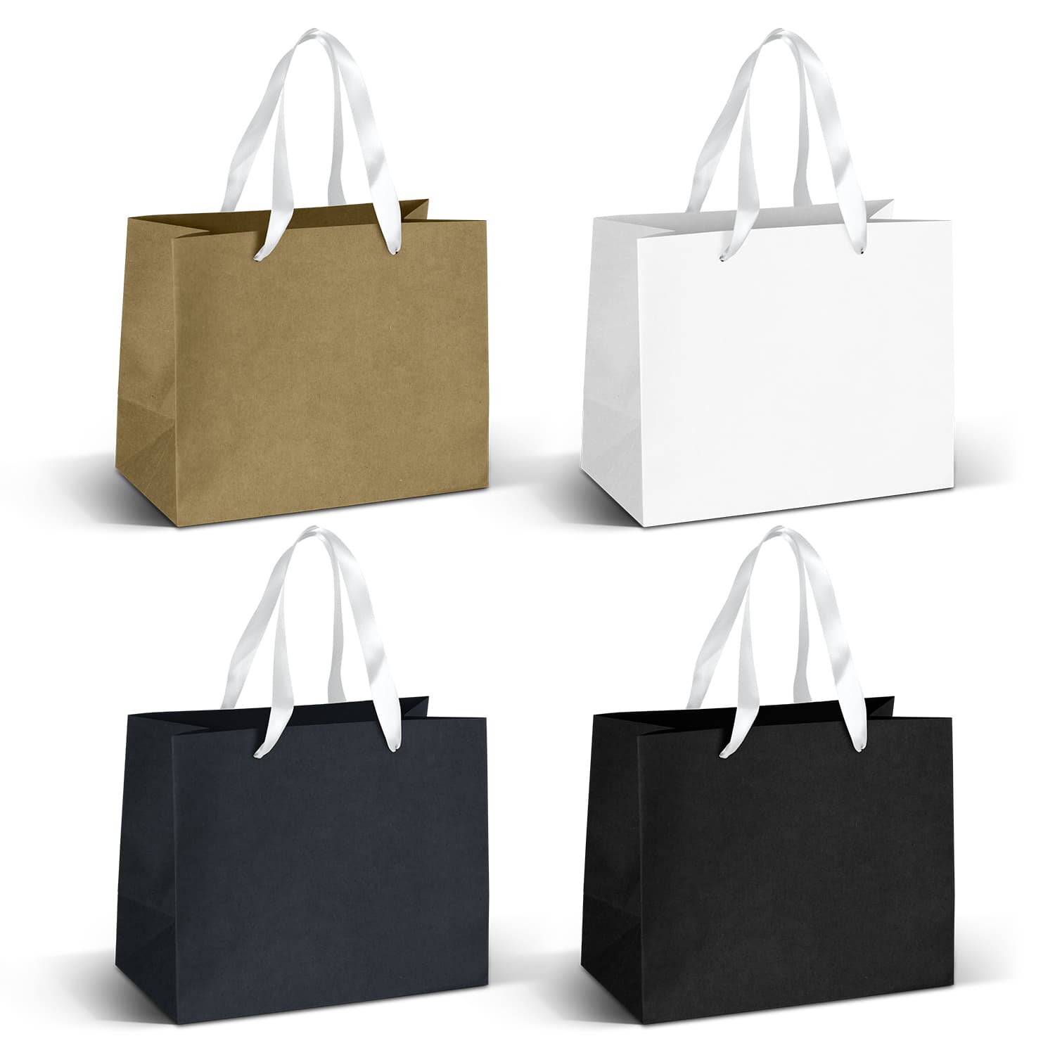 Medium Ribbon Handle Paper Bag — view 3 of 4
