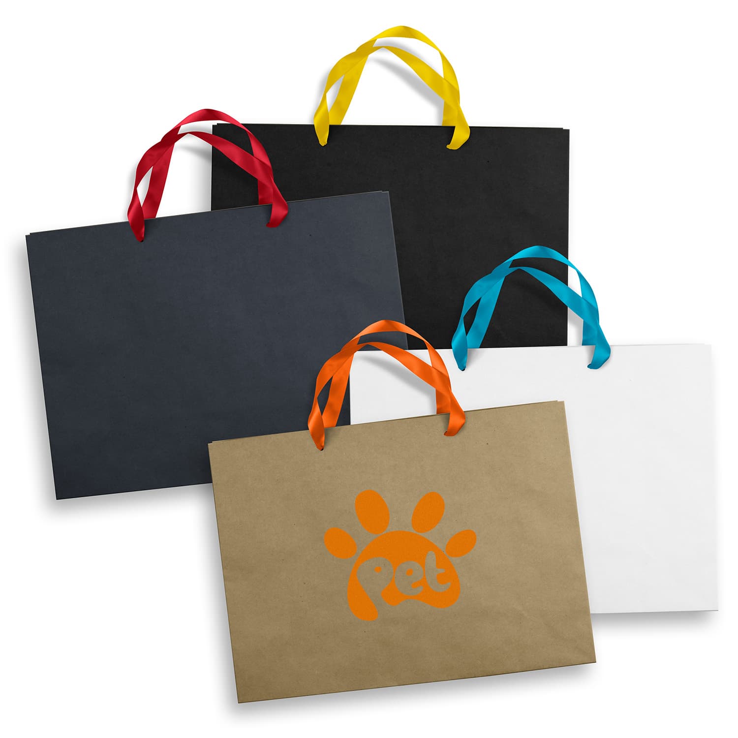 Extra Large Ribbon Handle Paper Bag — view 2 of 4