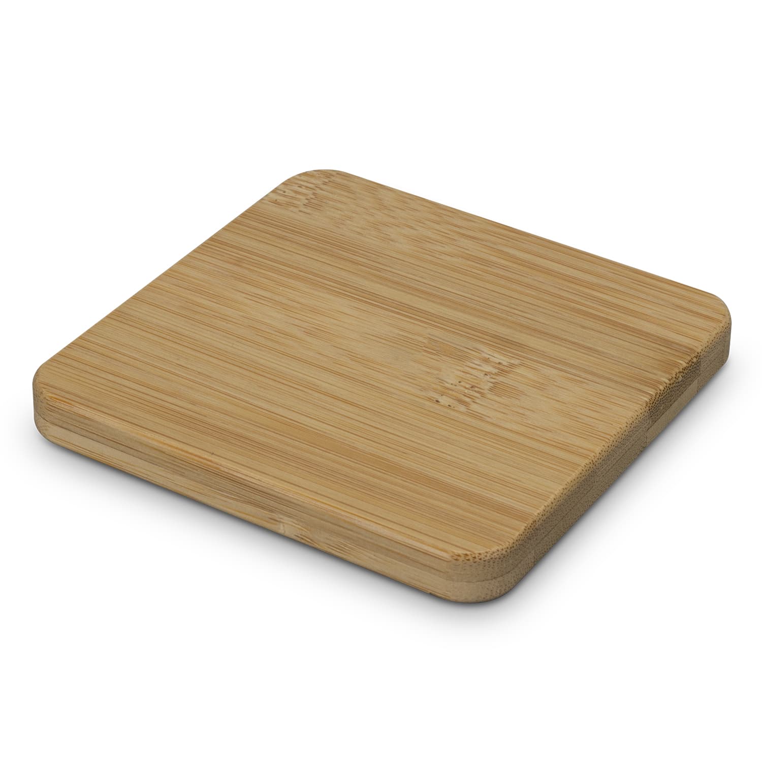 Bamboo Bottle Opener Coaster - Square — view 3 of 4