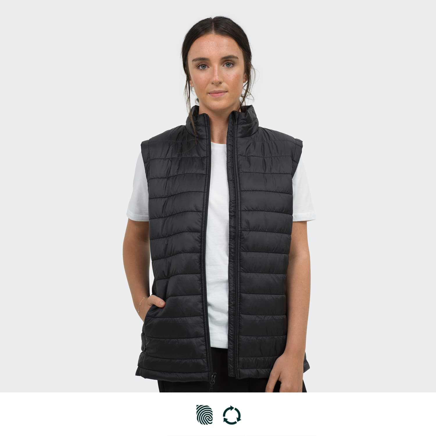 TRENDSWEAR Frazer Womens Puffer Vest — view 2 of 4