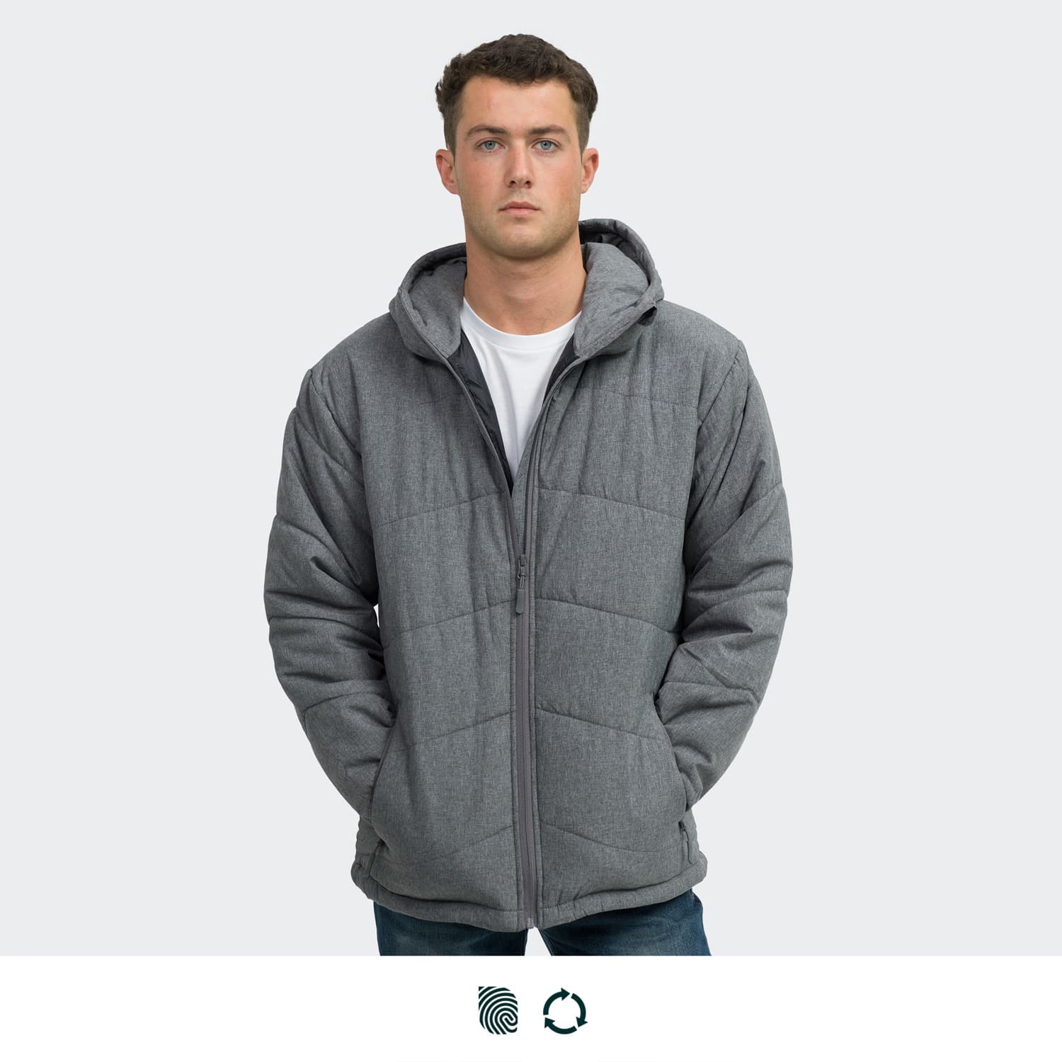 TRENDSWEAR Newport Mens Puffer Jacket — view 2 of 4