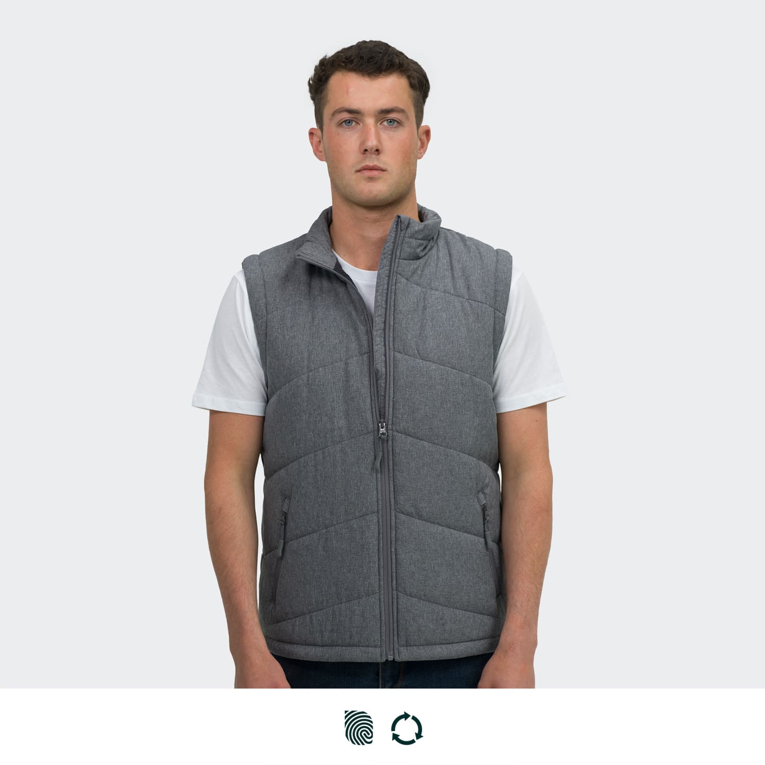 TRENDSWEAR Newport Mens Puffer Vest — view 2 of 4