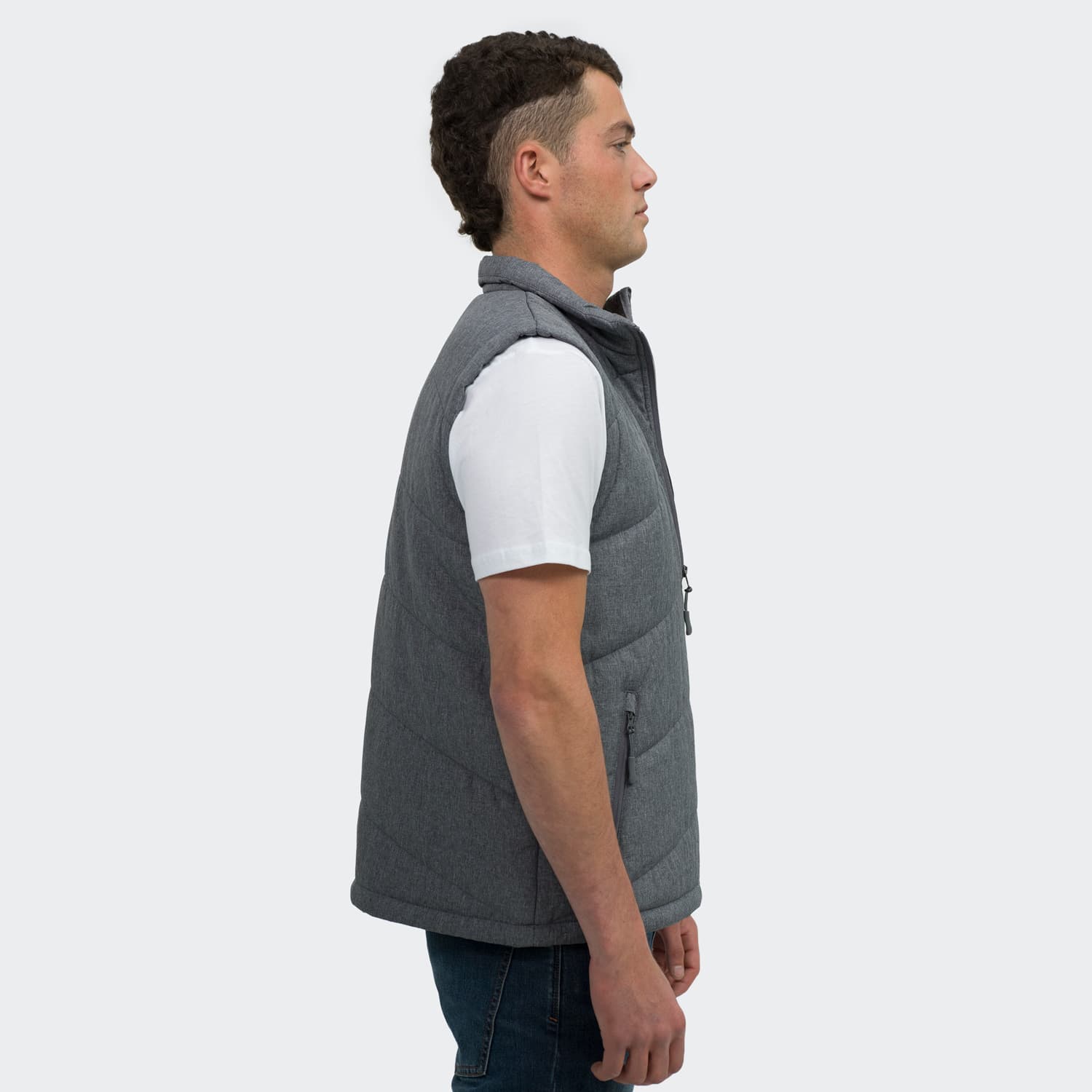 TRENDSWEAR Newport Mens Puffer Vest — view 3 of 4