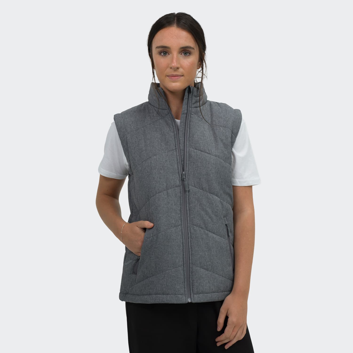 TRENDSWEAR Newport Womens Puffer Vest — view 2 of 4