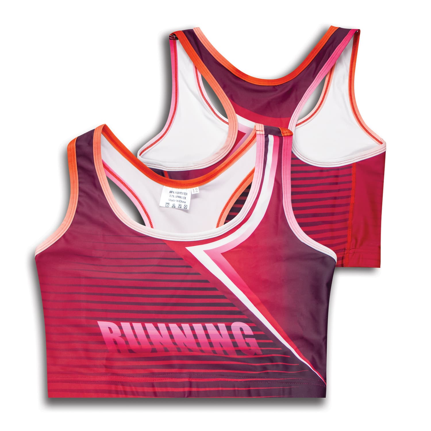 Custom Womens Athletics Crop — view 2 of 4