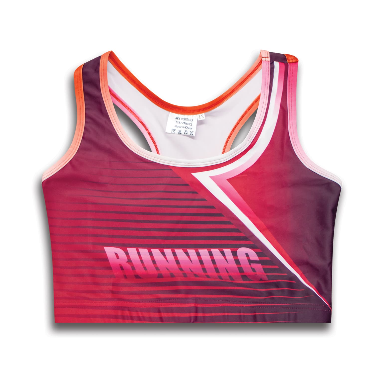 Custom Womens Athletics Crop — view 3 of 4