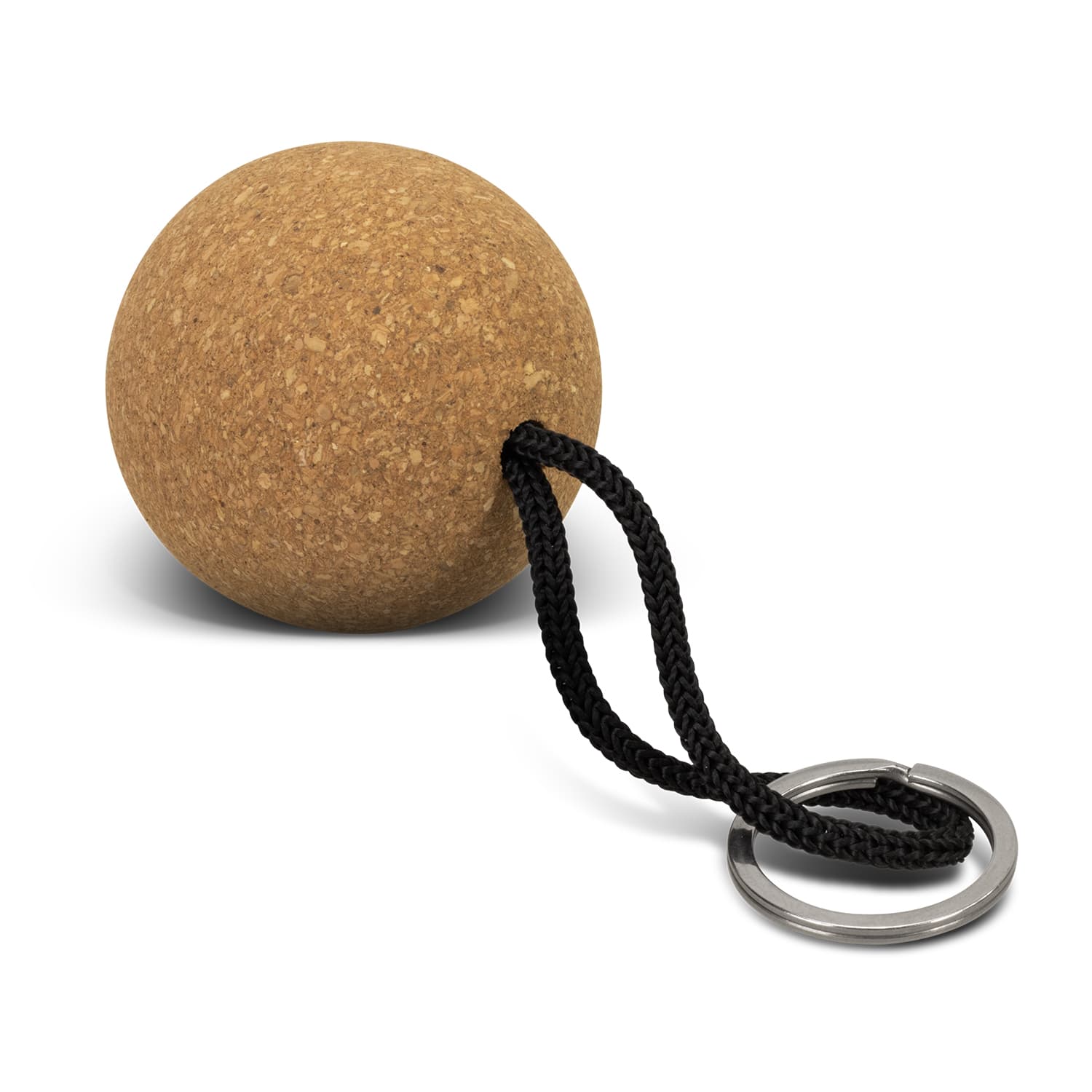 Cork Floating Key Ring - Round — view 4 of 4