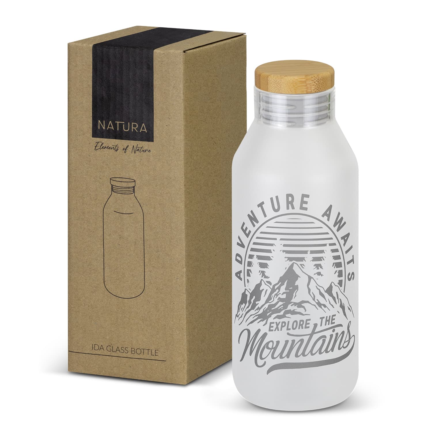 NATURA Ida Glass Bottle — view 2 of 4