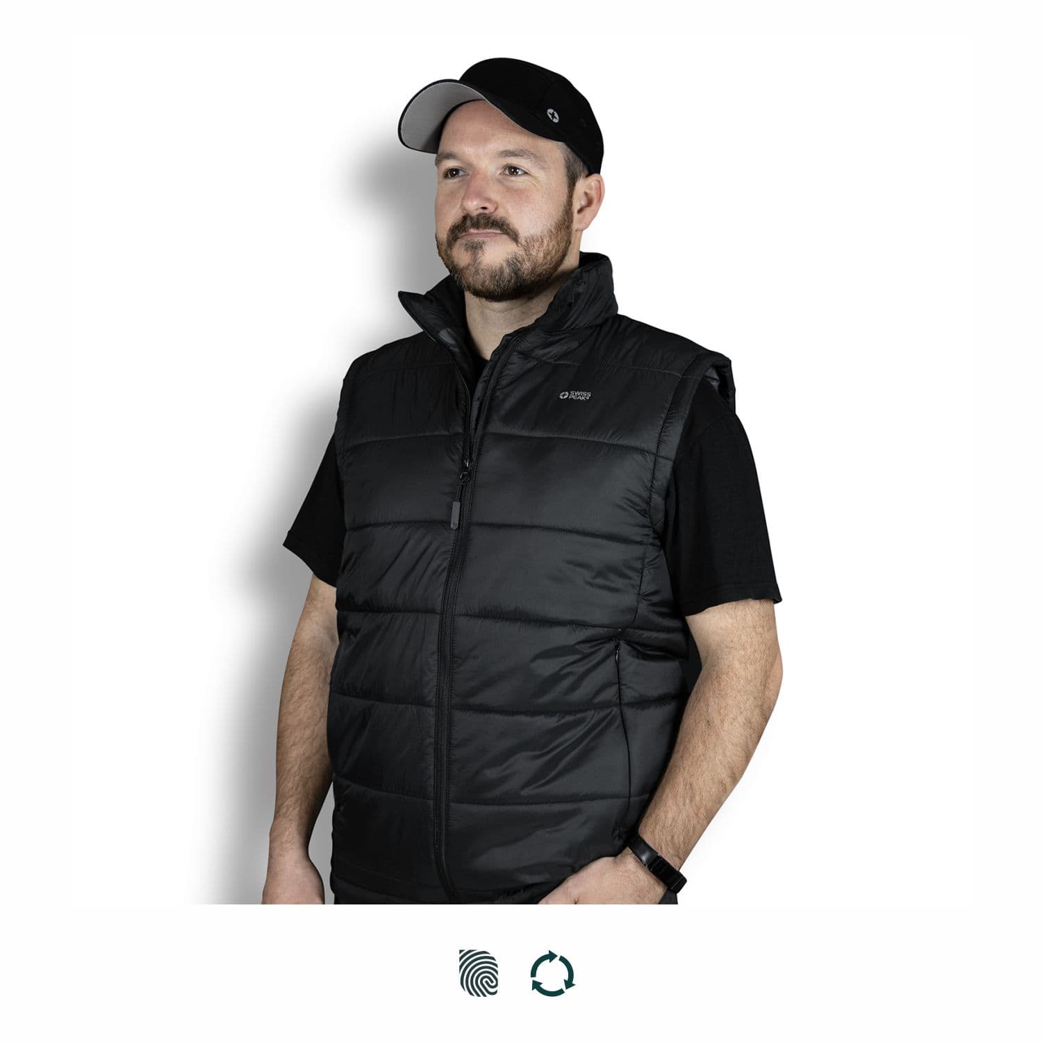 Swiss Peak Urban Puffer Vest — view 3 of 4