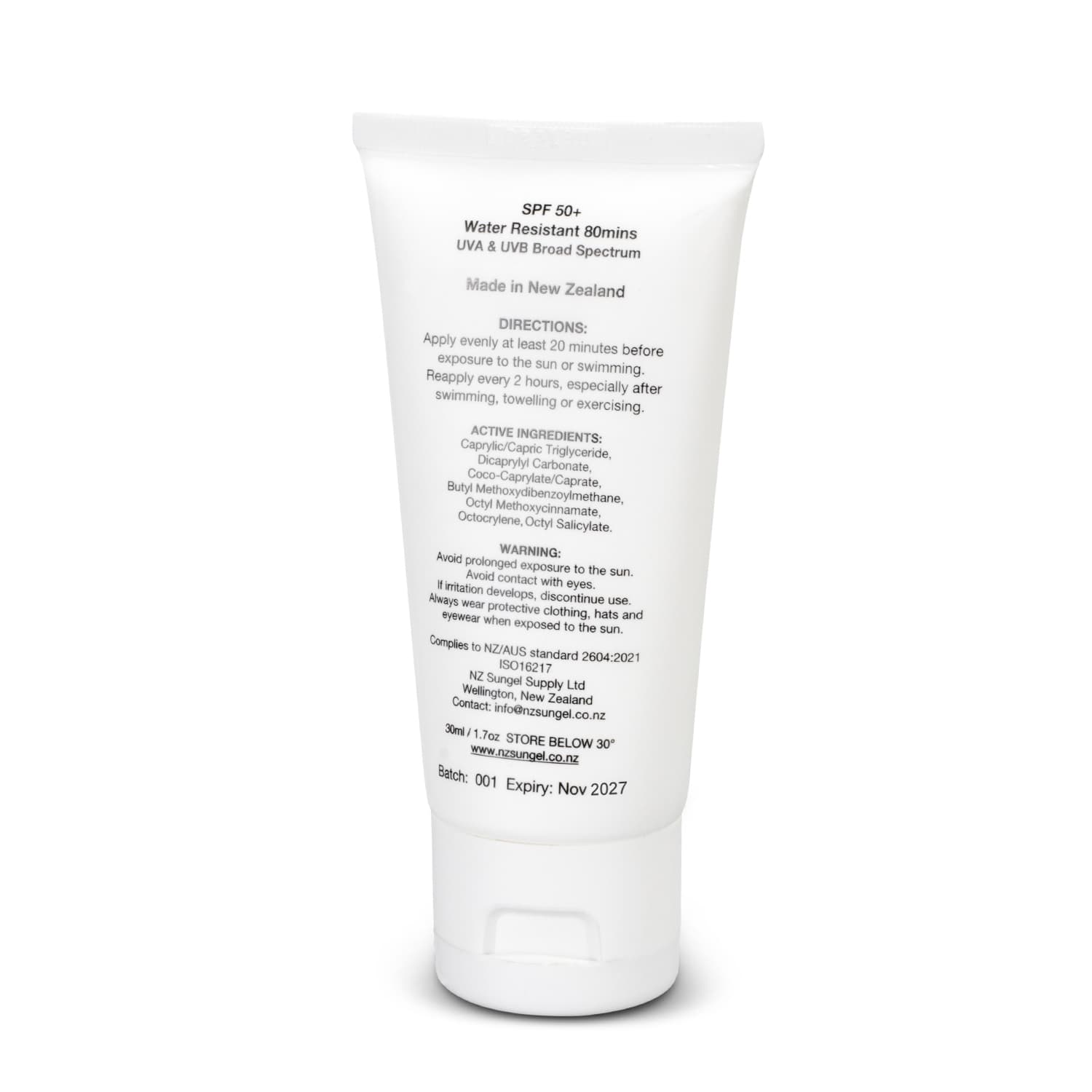 SPF 50+ Sun Gel 30ml Tube — view 4 of 4