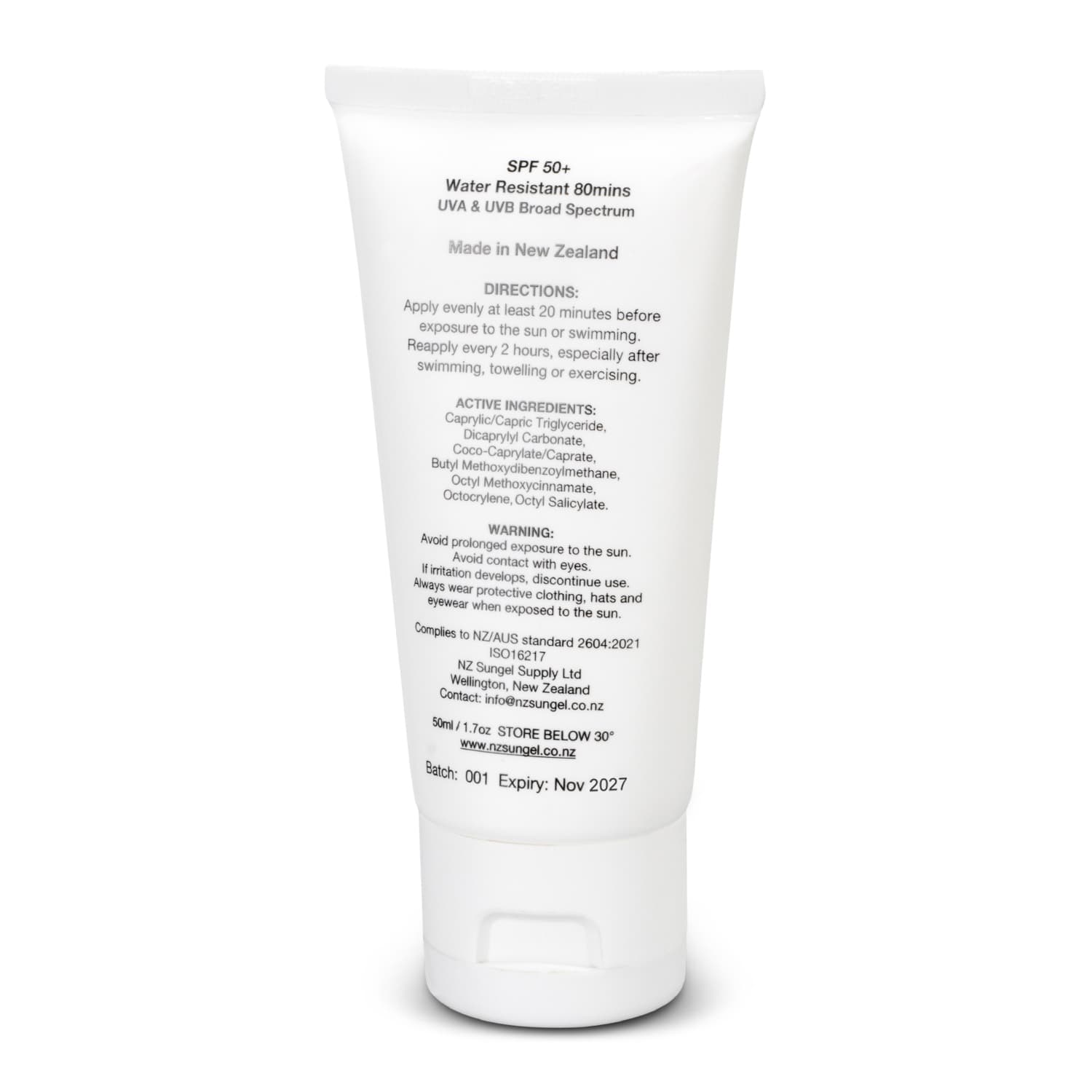 SPF 50+ Sun Gel 50ml Tube — view 4 of 4
