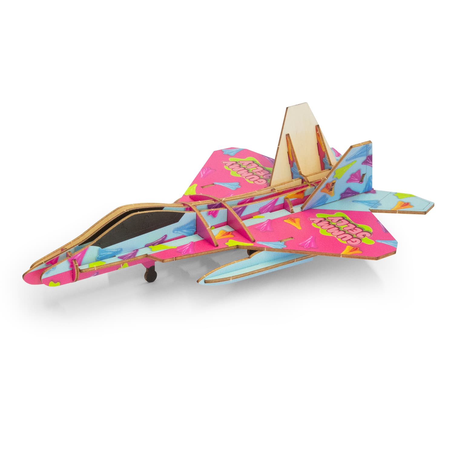 BRANDCRAFT Jet Fighter Wooden Model — view 3 of 4