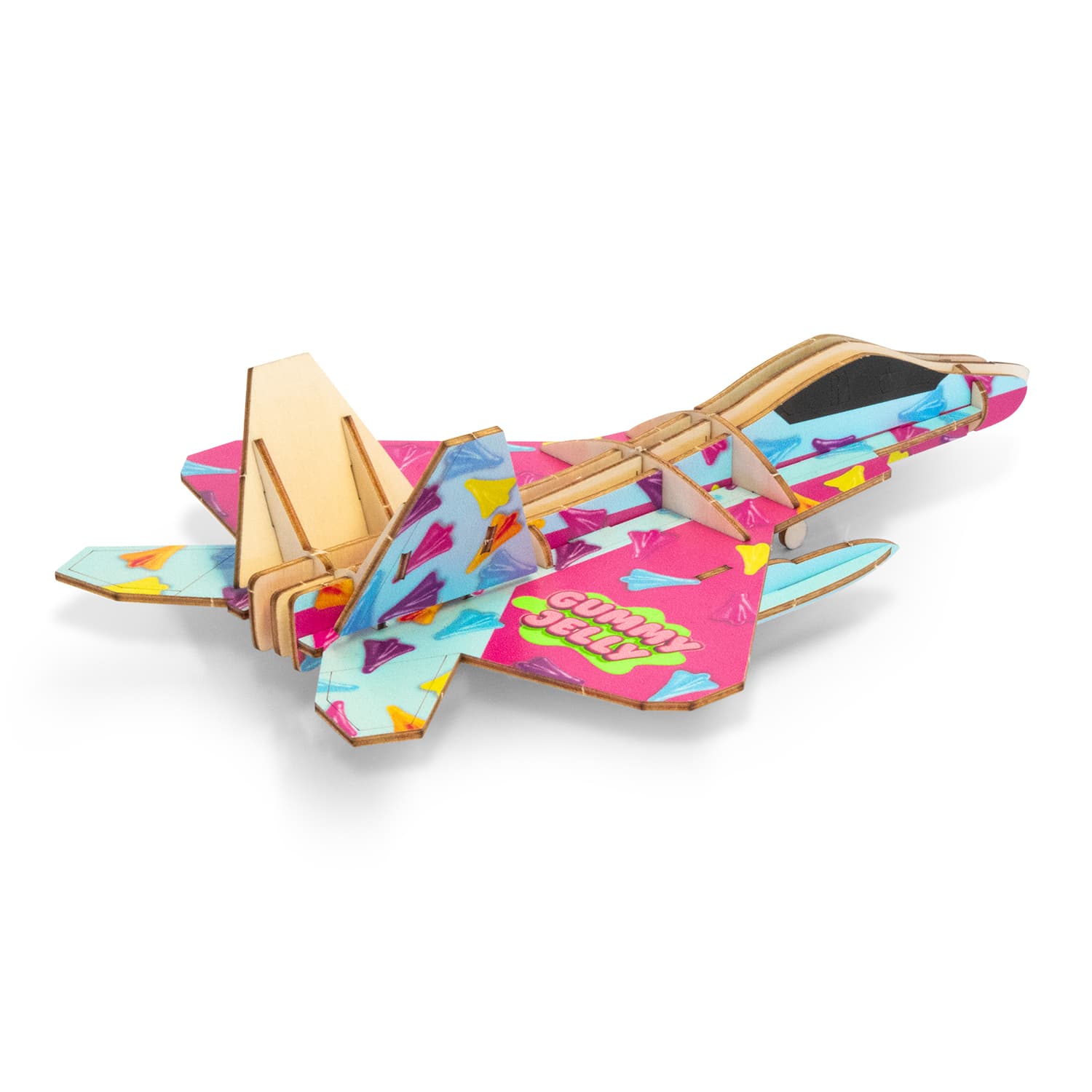BRANDCRAFT Jet Fighter Wooden Model — view 4 of 4