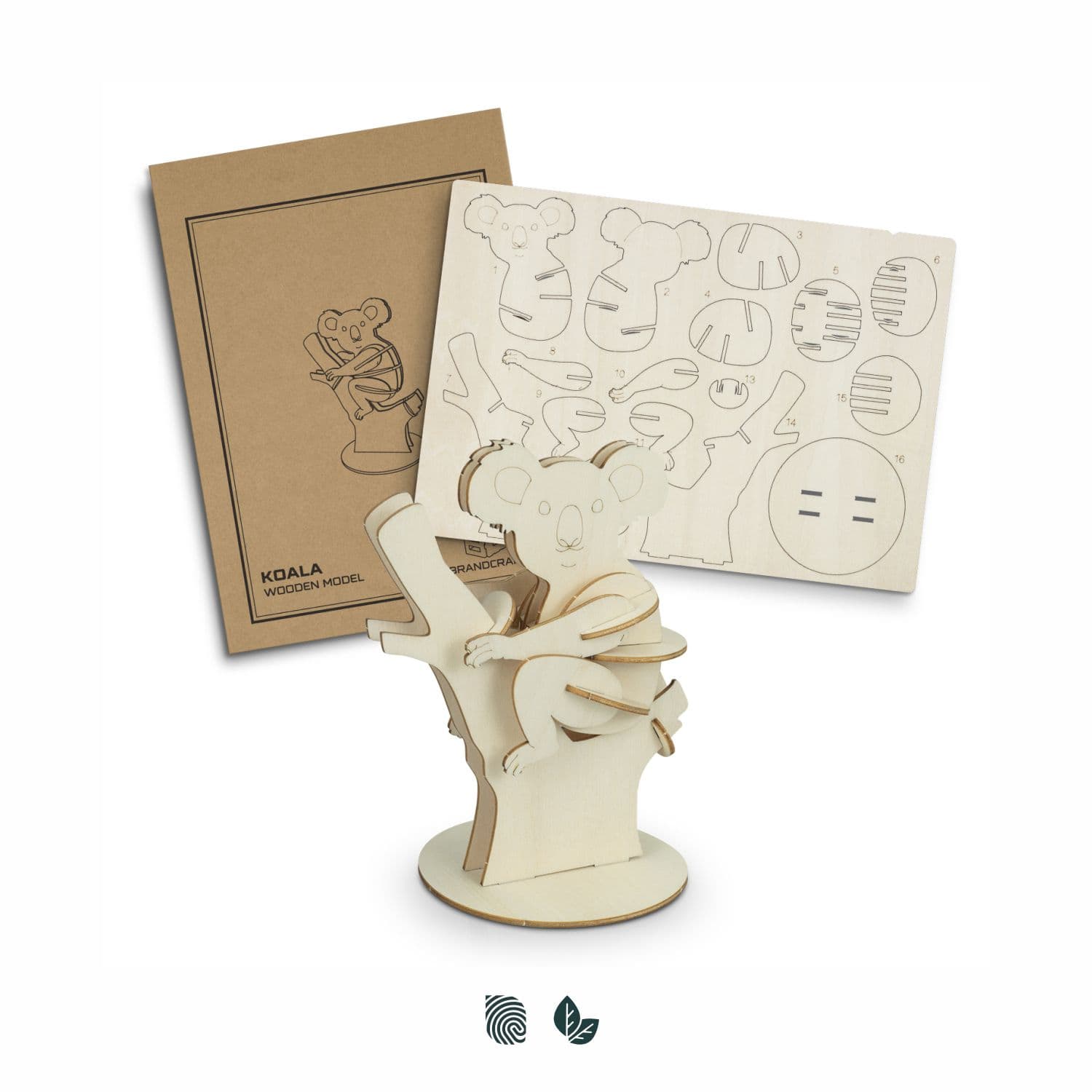BRANDCRAFT Koala Wooden Model — view 3 of 4