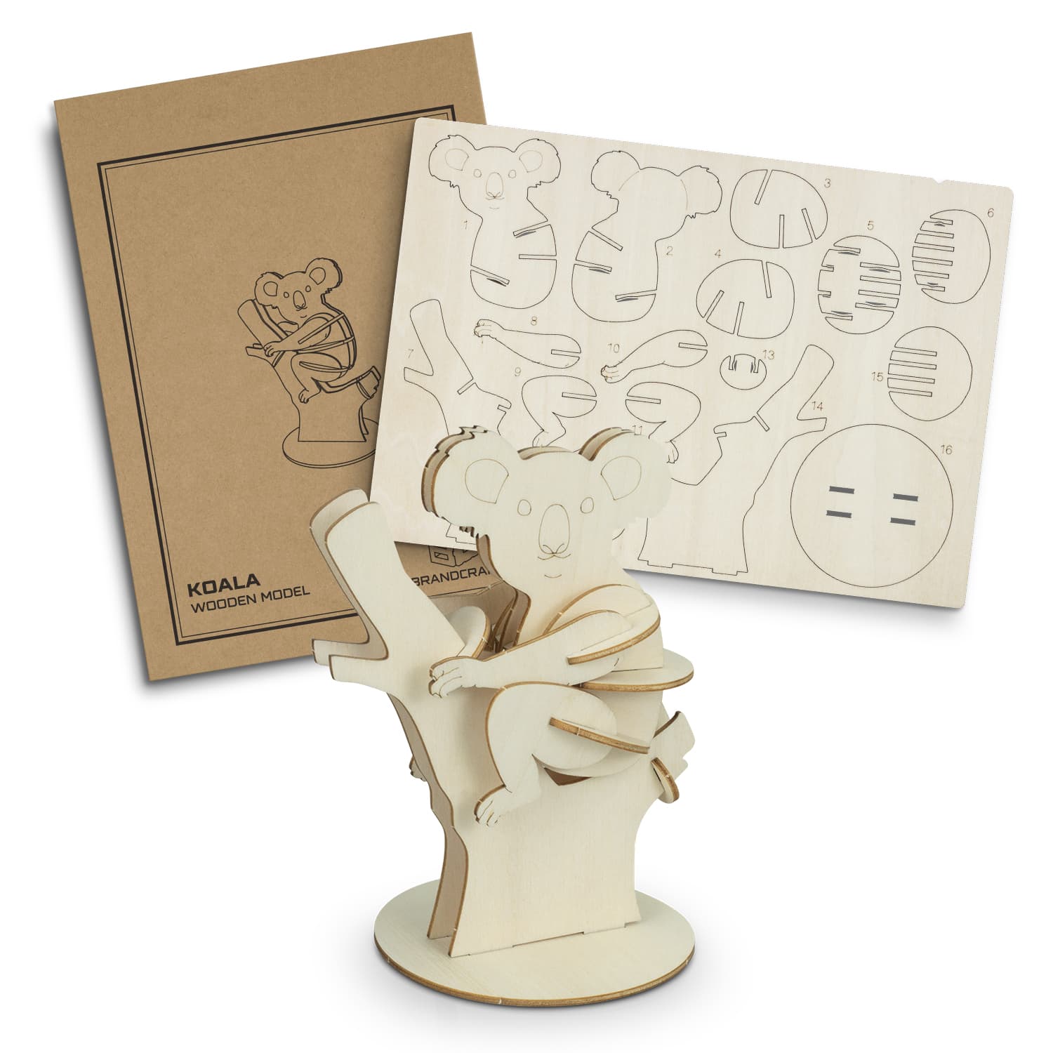 BRANDCRAFT Koala Wooden Model — view 2 of 4