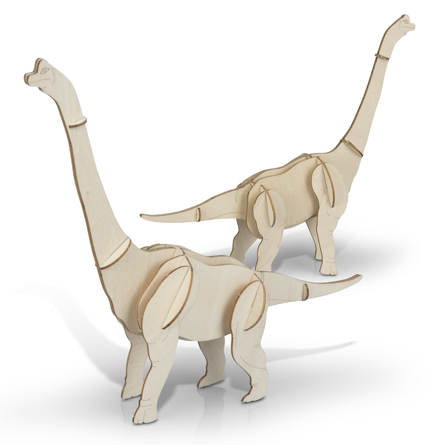 BRANDCRAFT Brachiosaurus Wooden Model — view 4 of 4