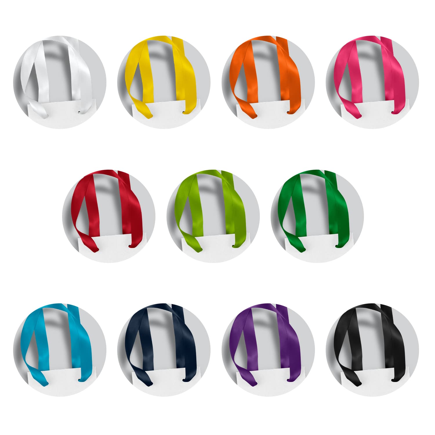 Champagne Ribbon Handle Paper Bag - Full Colour — view 3 of 3