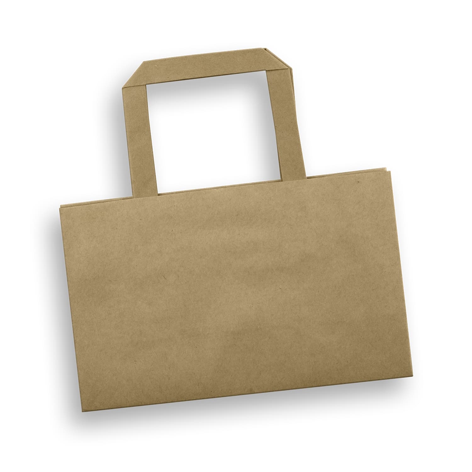 Small Flat Handle Paper Bag Landscape — view 4 of 4