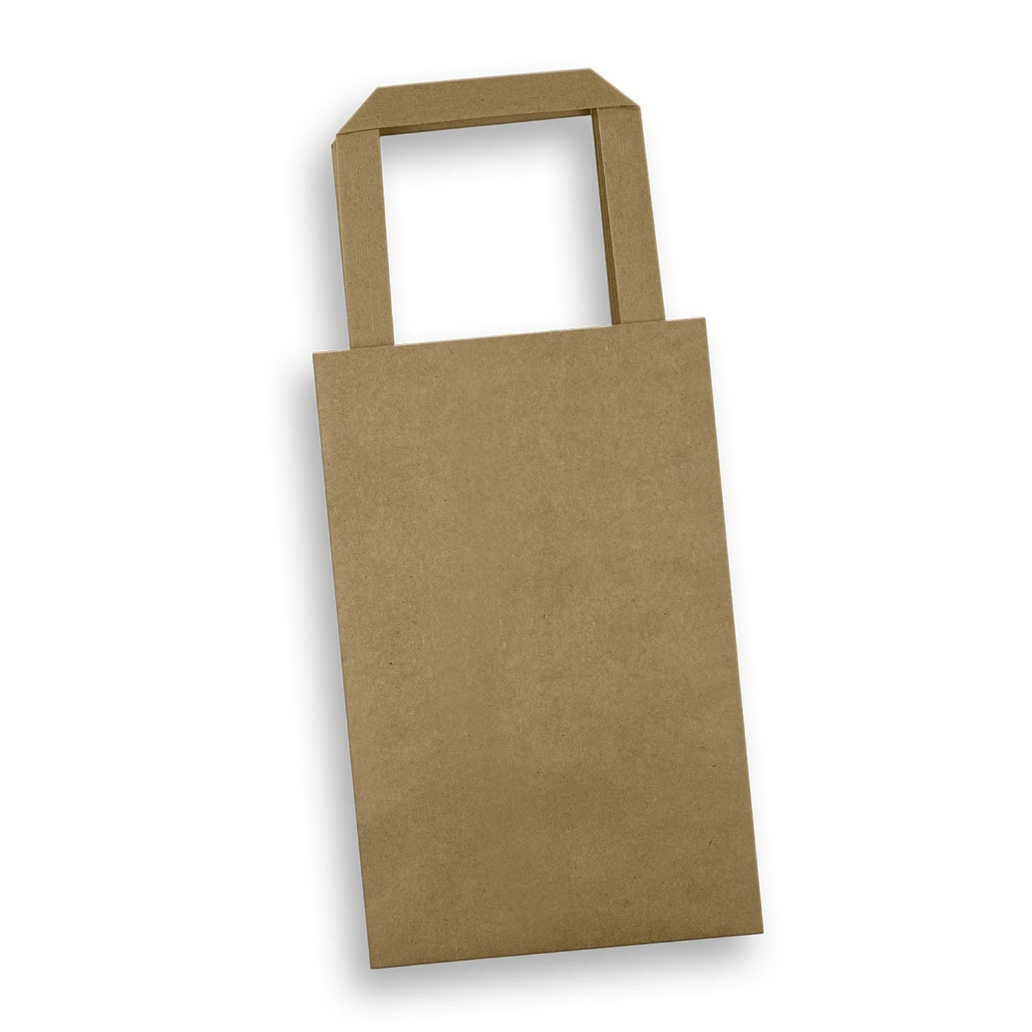 Small Flat Handle Paper Bag Portrait — view 4 of 4
