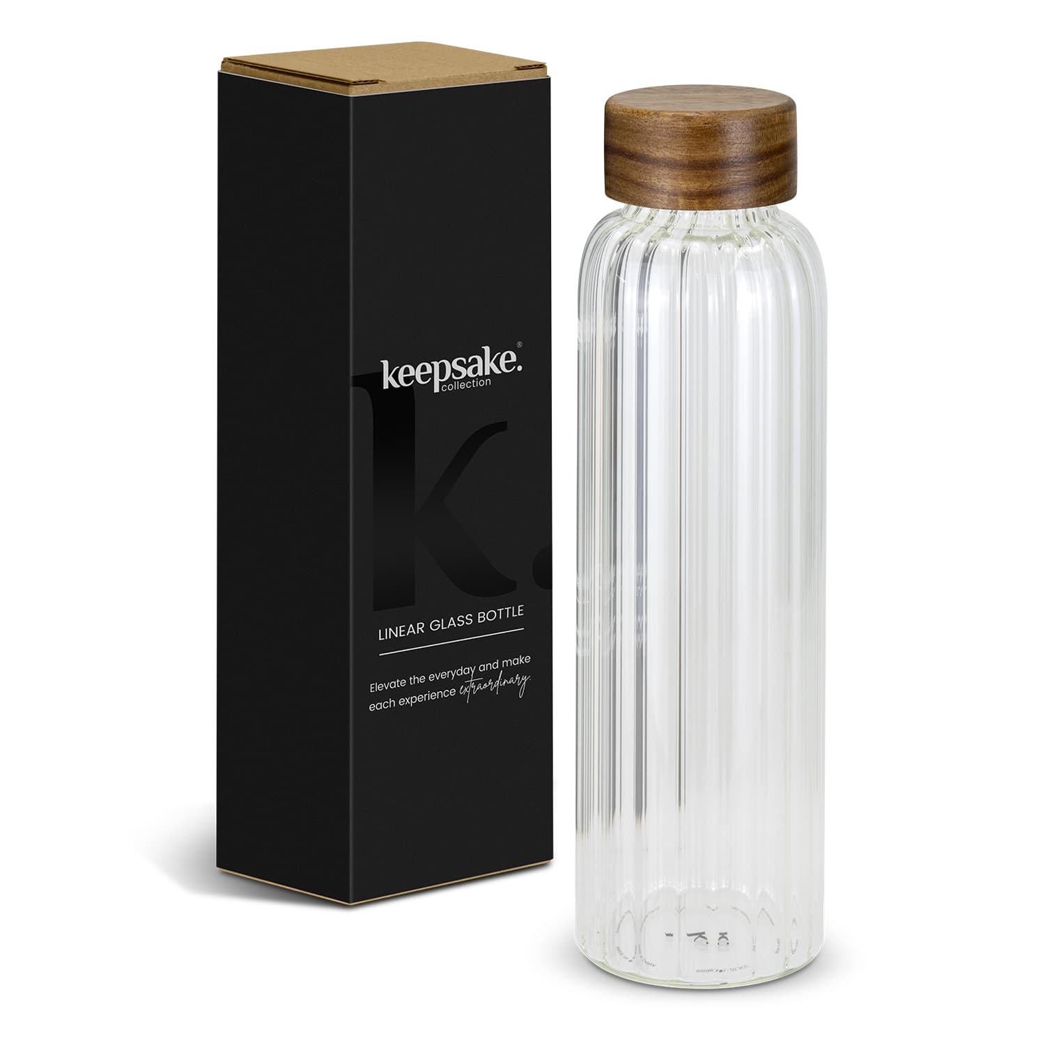 Keepsake Linear Glass Drink Bottle — view 2 of 4