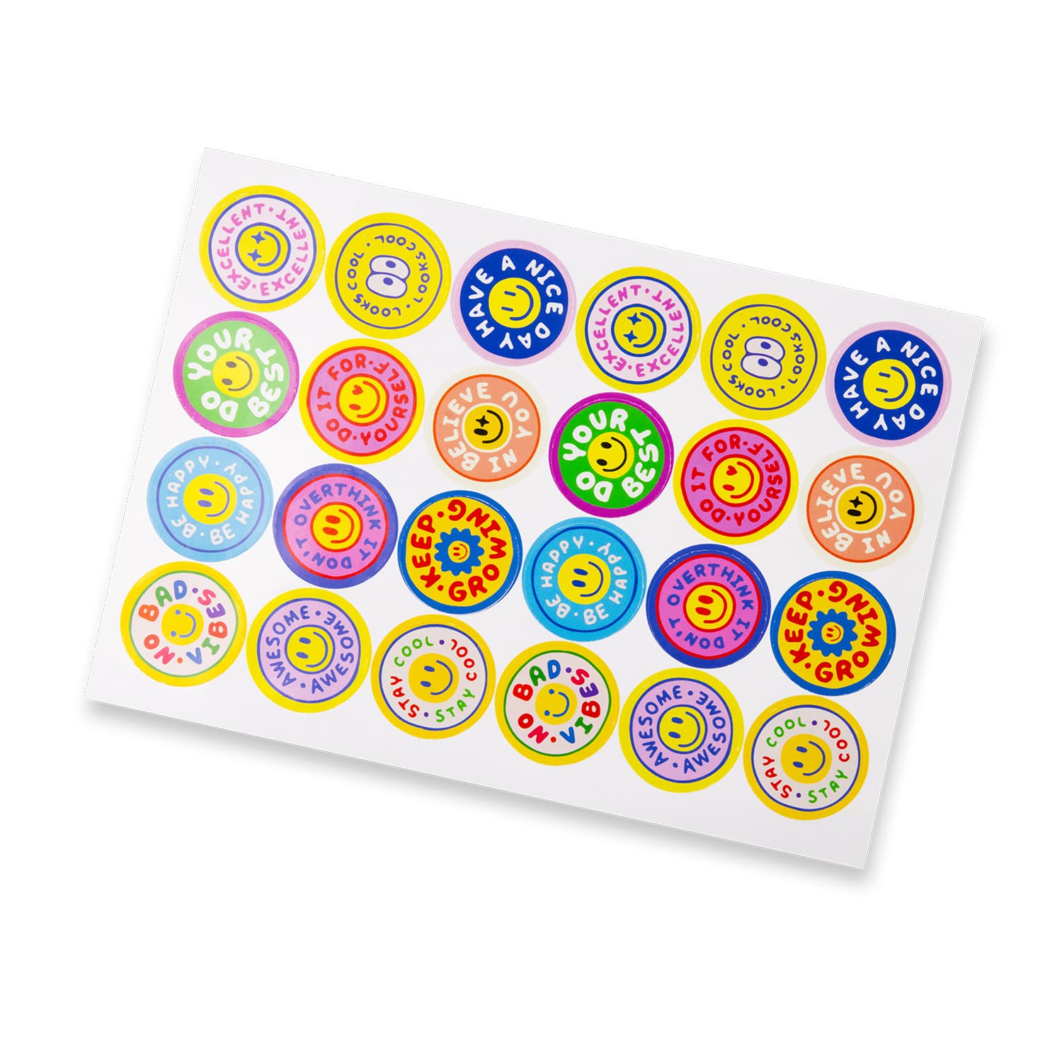Sticker Sheet 44mm Circle - Gloss — view 2 of 3