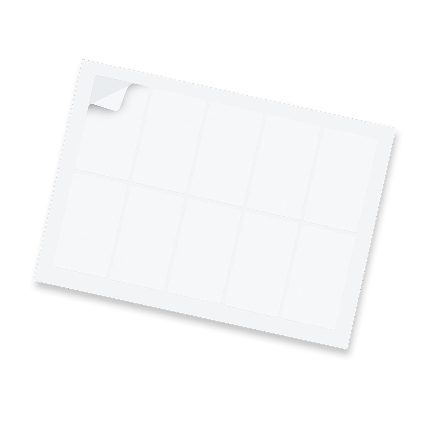 Sticker Sheet 88 x 50mm Rectangle - Gloss — view 3 of 3