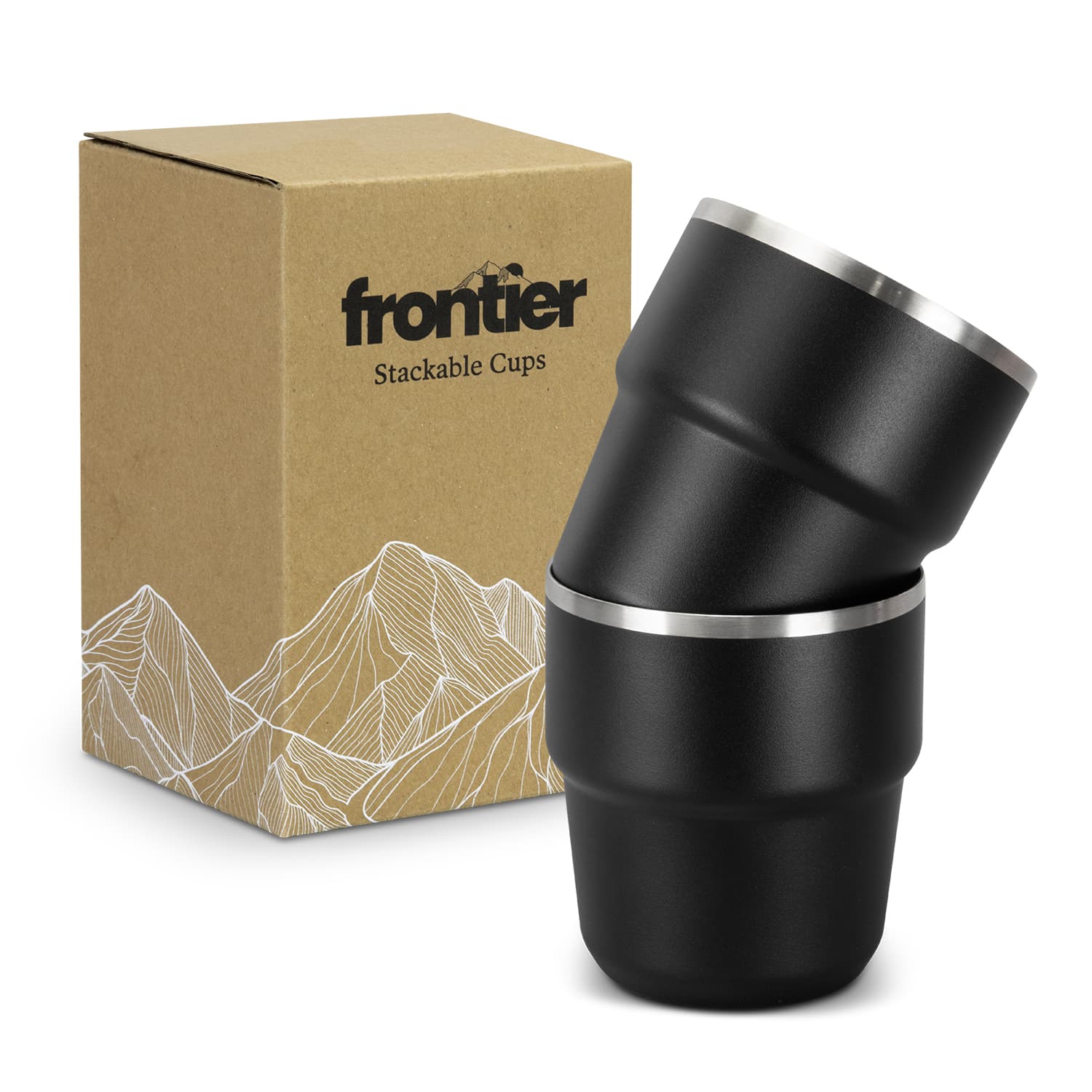 Frontier Stackable Cups - Set of 2 — view 2 of 4