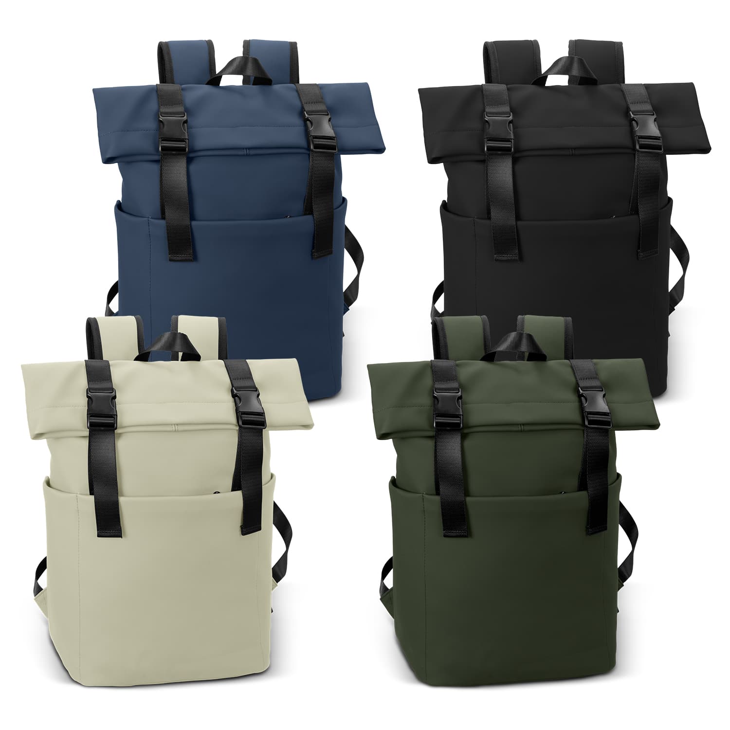 ARCHER Soft-Touch Flap Backpack — view 2 of 4