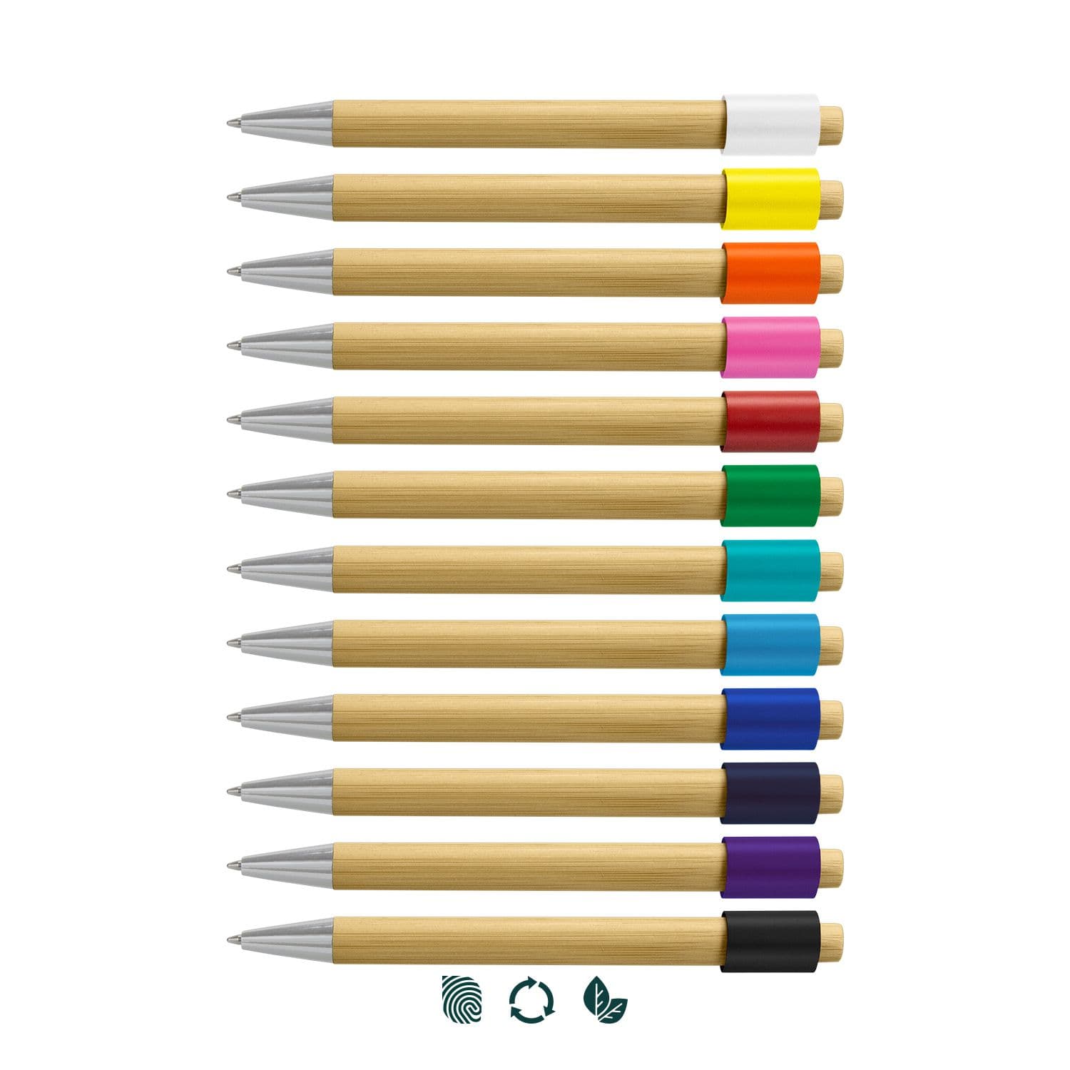 Unwind Bamboo Spinner Pen — view 3 of 4