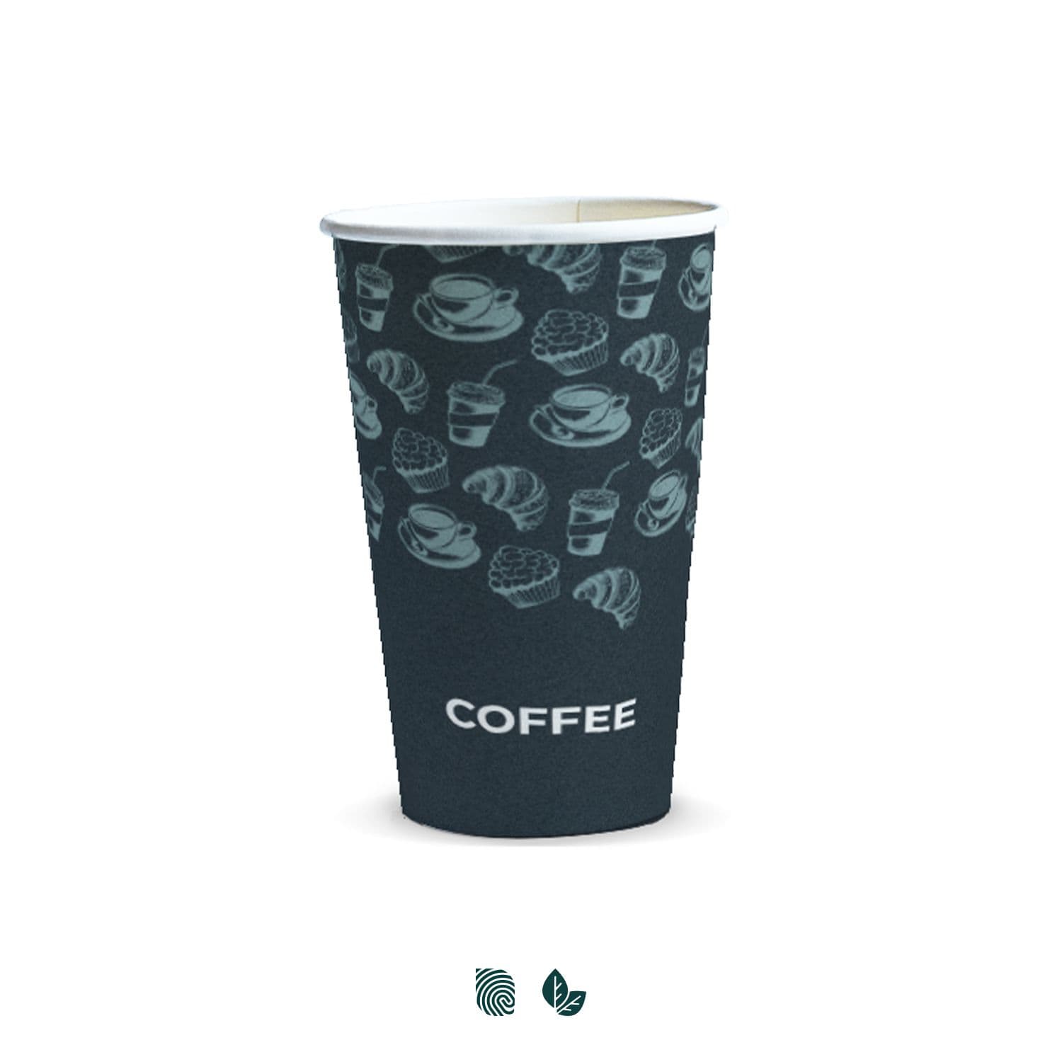 Compostable Paper Cup - 350ml — view 2 of 3