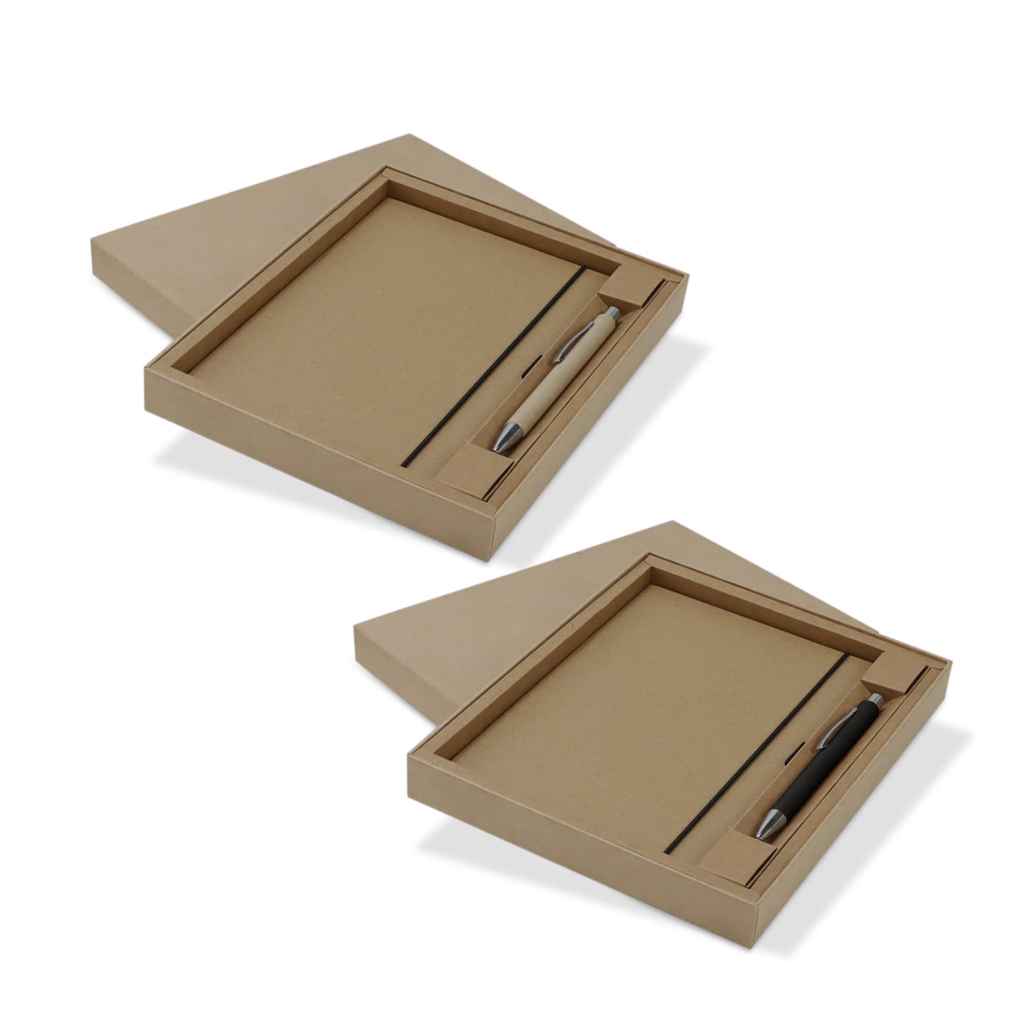 Kraft Notebook and Pen Gift Set — view 2 of 4