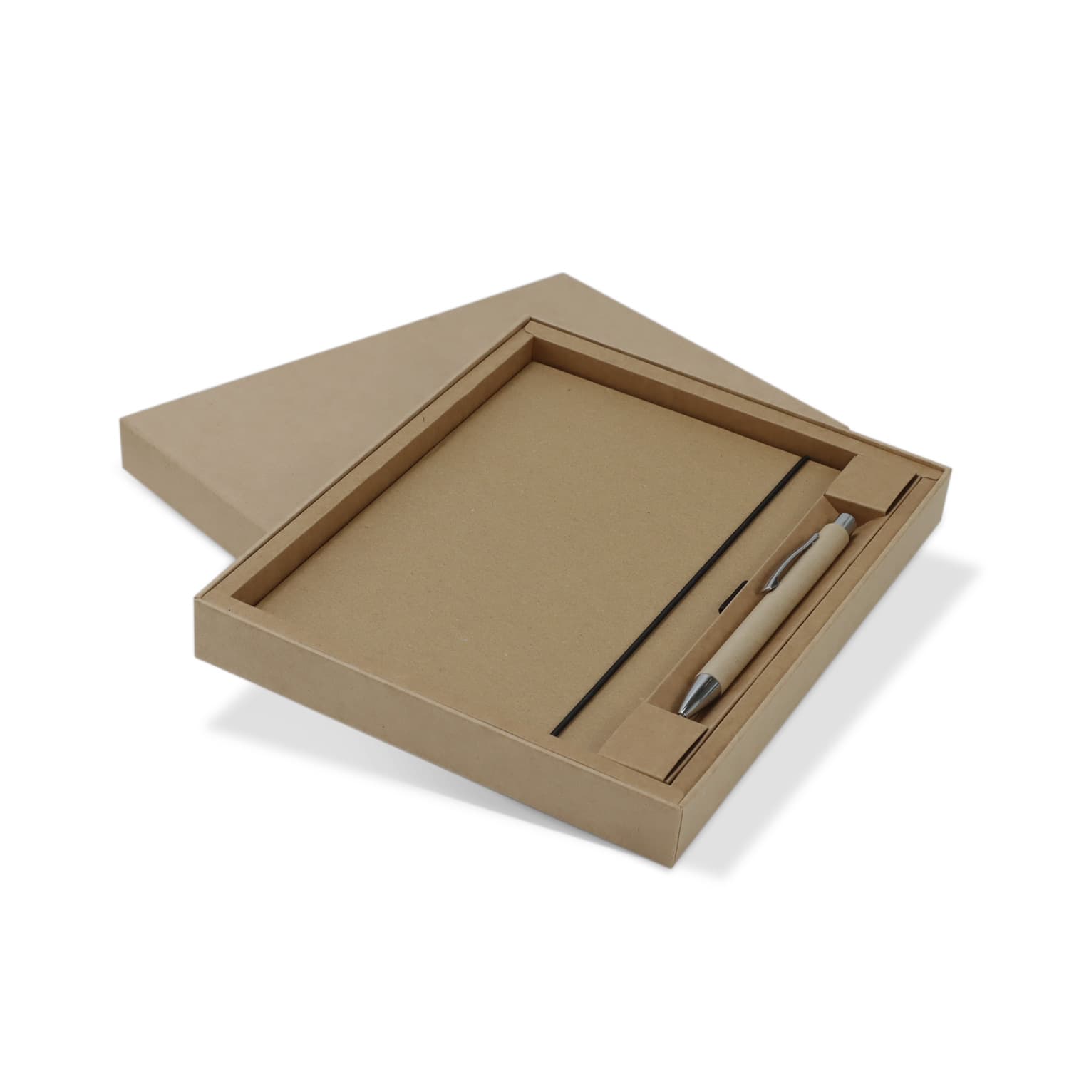 Kraft Notebook and Pen Gift Set — view 3 of 4