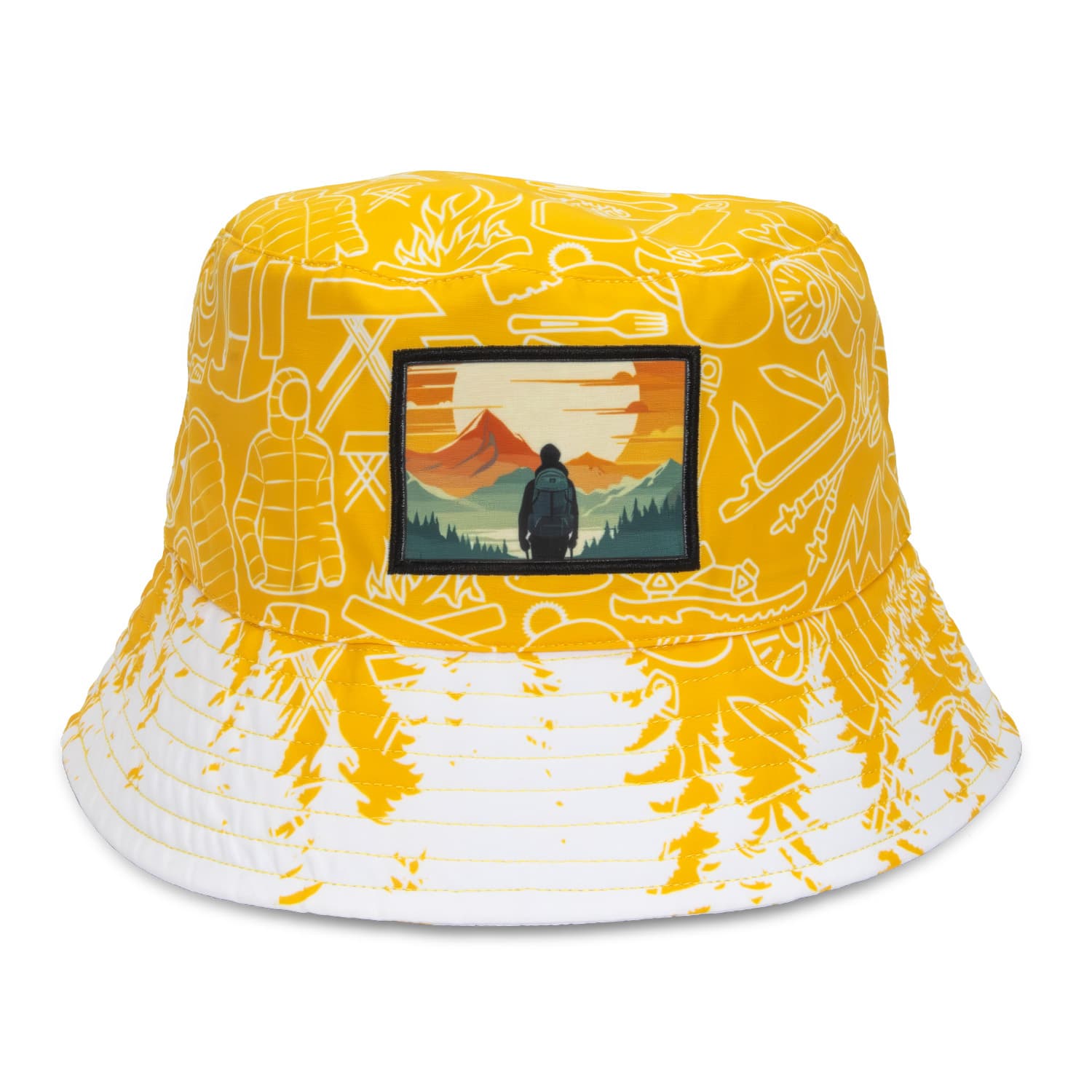Sonny Custom Bucket Hat with Full Colour Patch — view 3 of 4