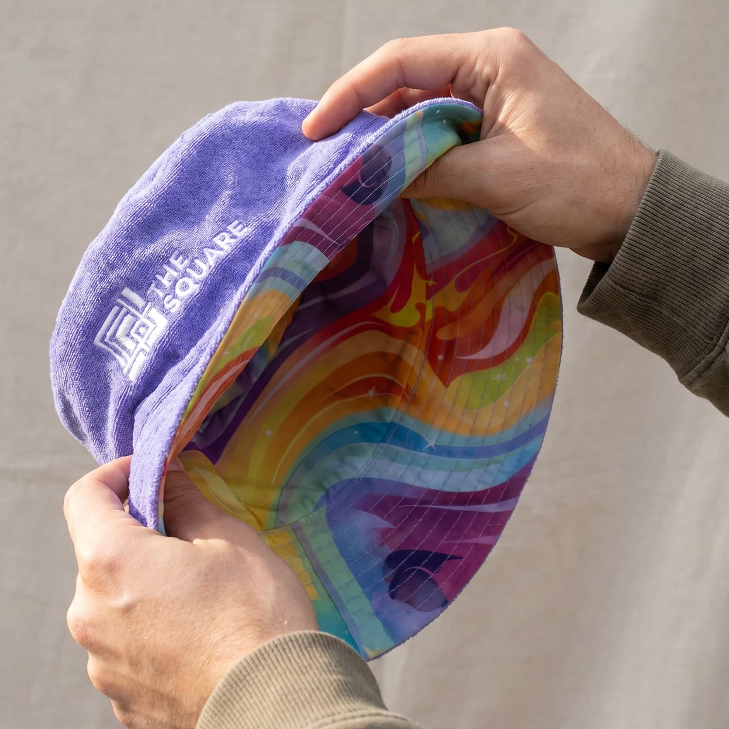 Custom Reversible Twill/Terry Bucket Hat — view 2 of 4
