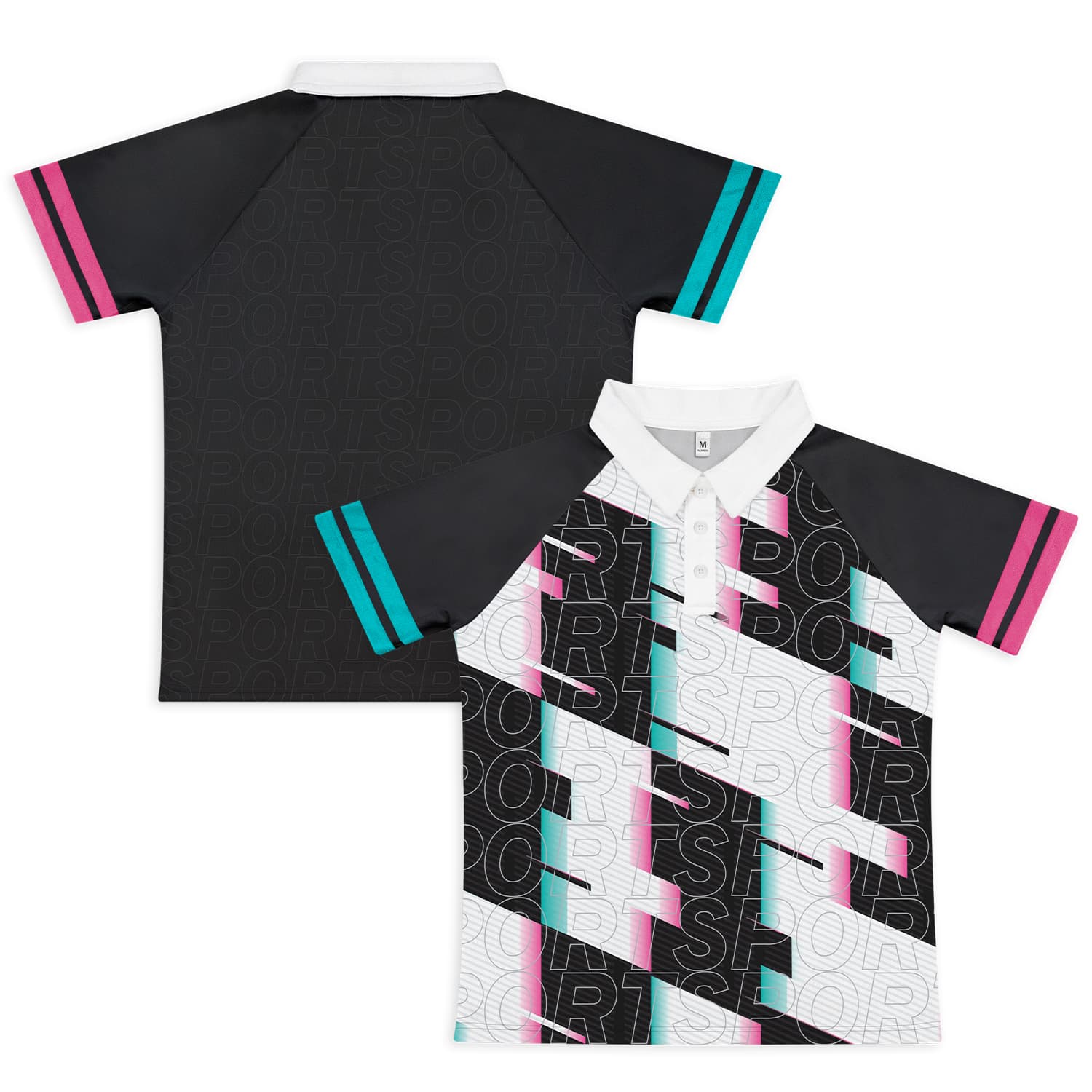 Custom Womens Active Polo — view 3 of 4