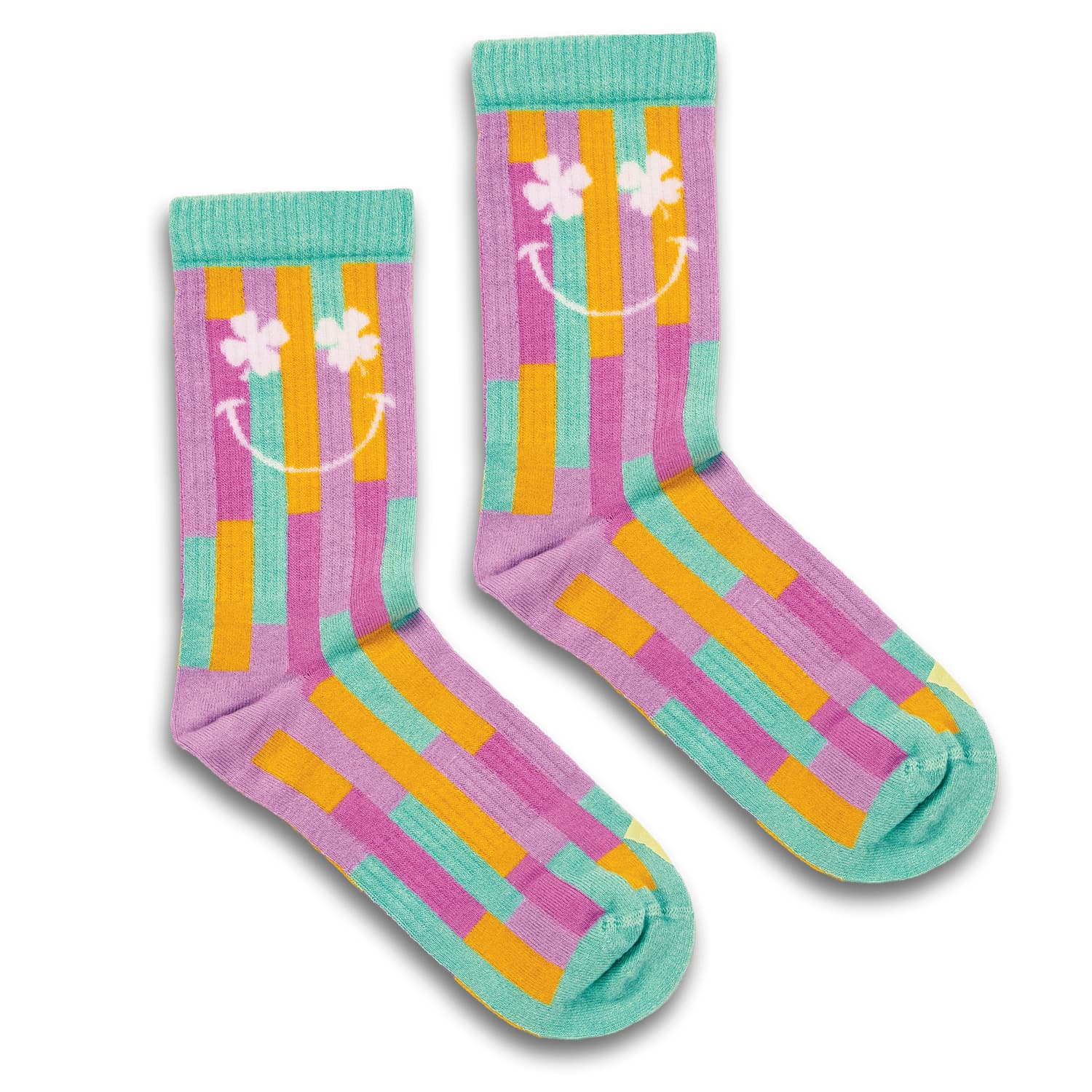 Pixel Knitted Bamboo Socks — view 2 of 4