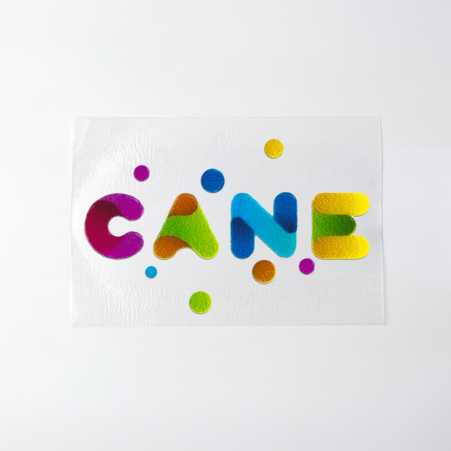 Prism Print - 78 x 48mm Sticker — view 2 of 3