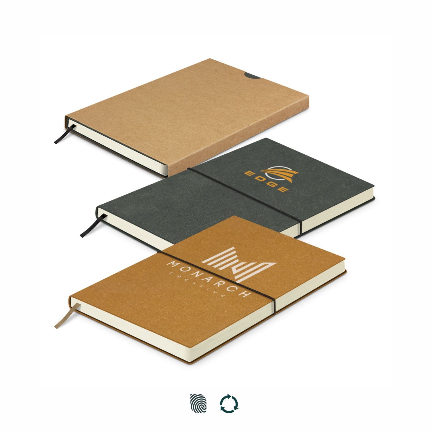 Phoenix Recycled Soft Cover Notebook — view 3 of 4